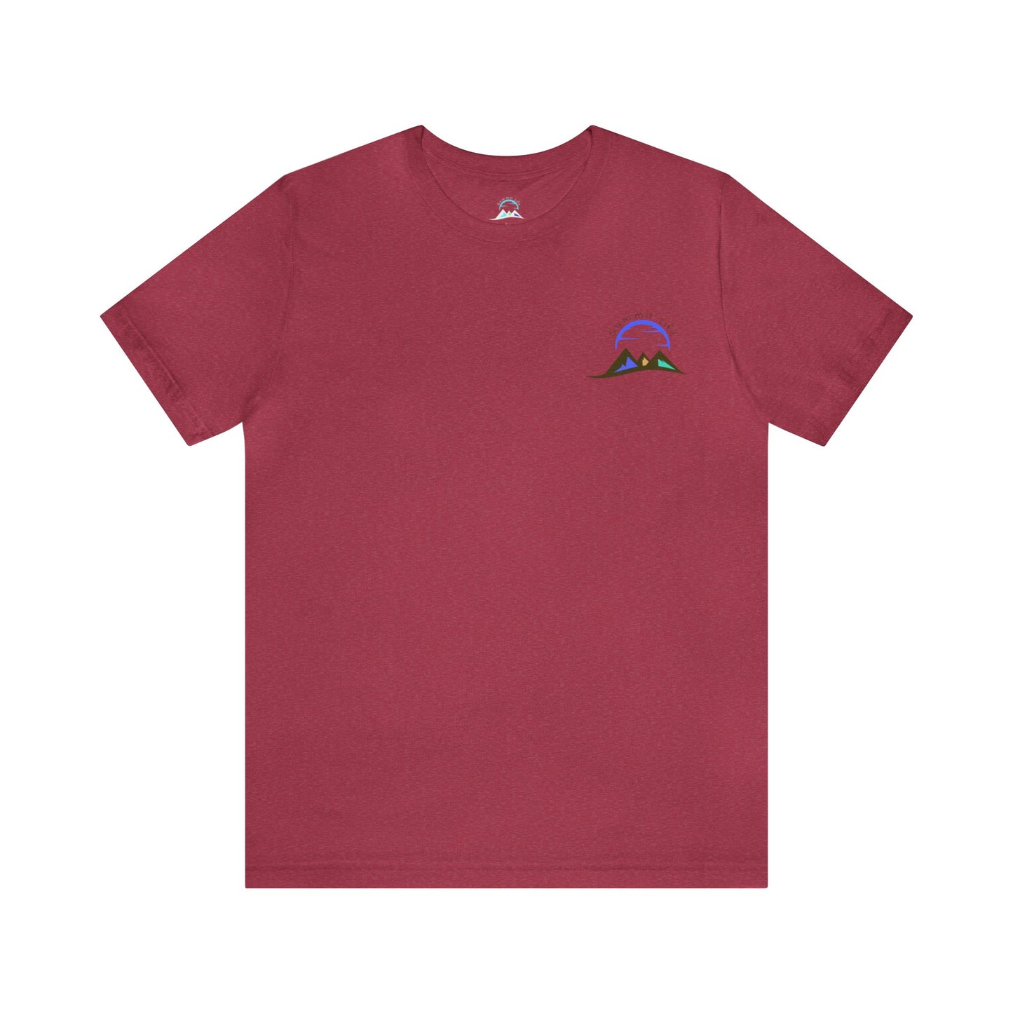 Mountain Bike USA Unisex Jersey Short Sleeve Tee