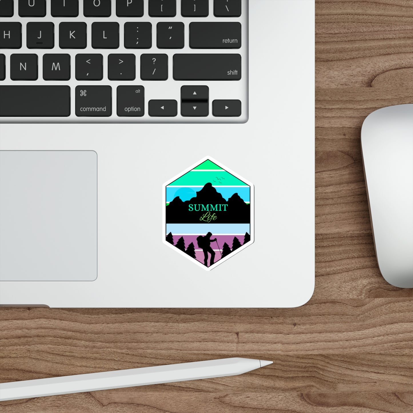 Summit Life Mountaineering Die-Cut Sticker