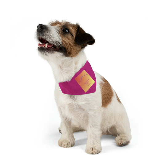 Mount Columbia 14er Pet Bandana Collar