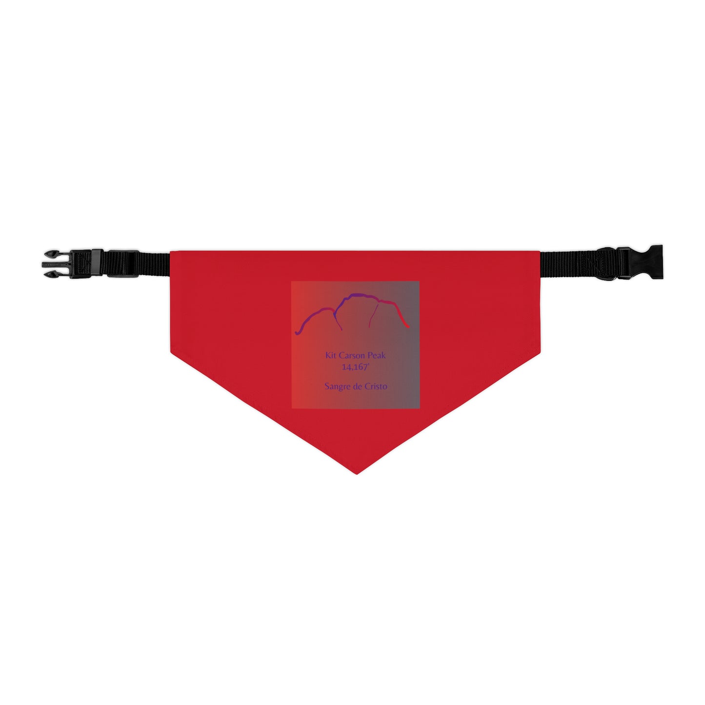 Kit Carson Peak 14er Pet Bandana Collar