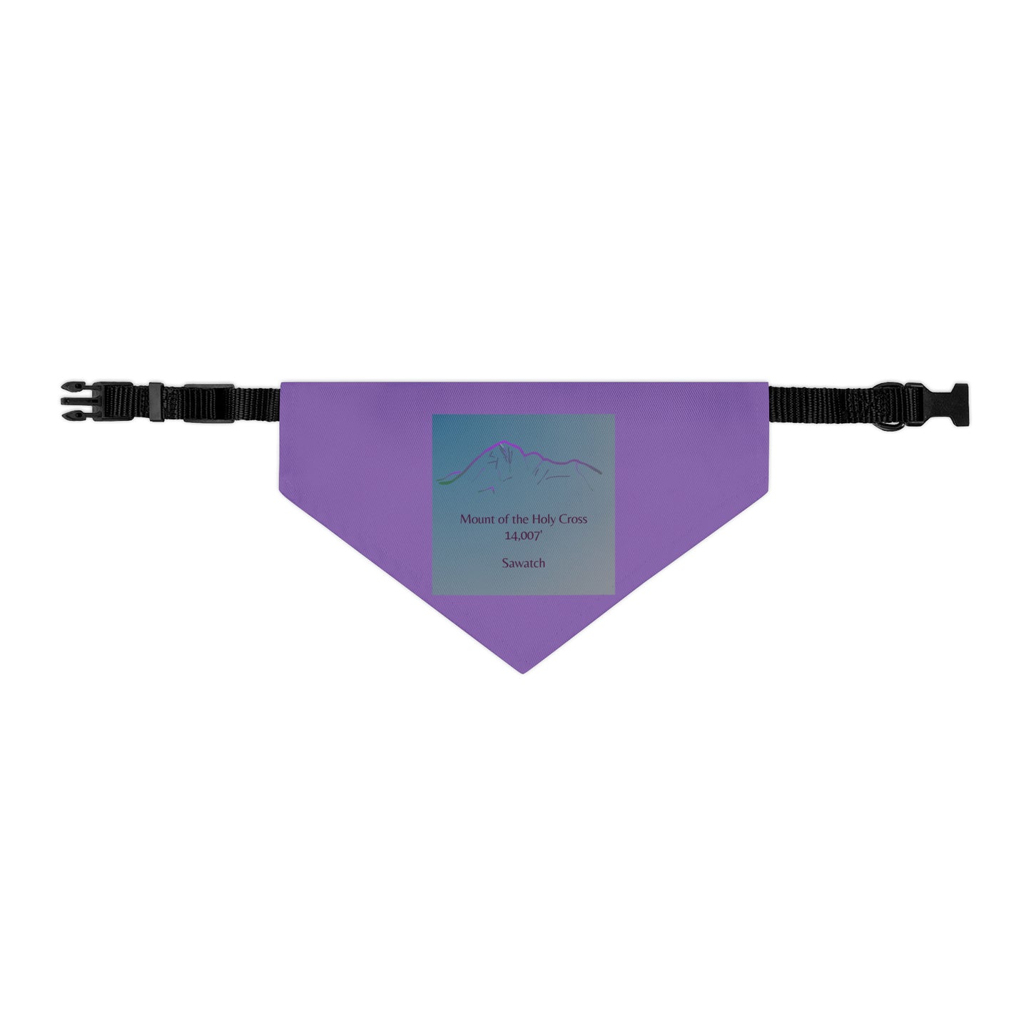 Mount of the Holy Cross 14er Pet Bandana Collar