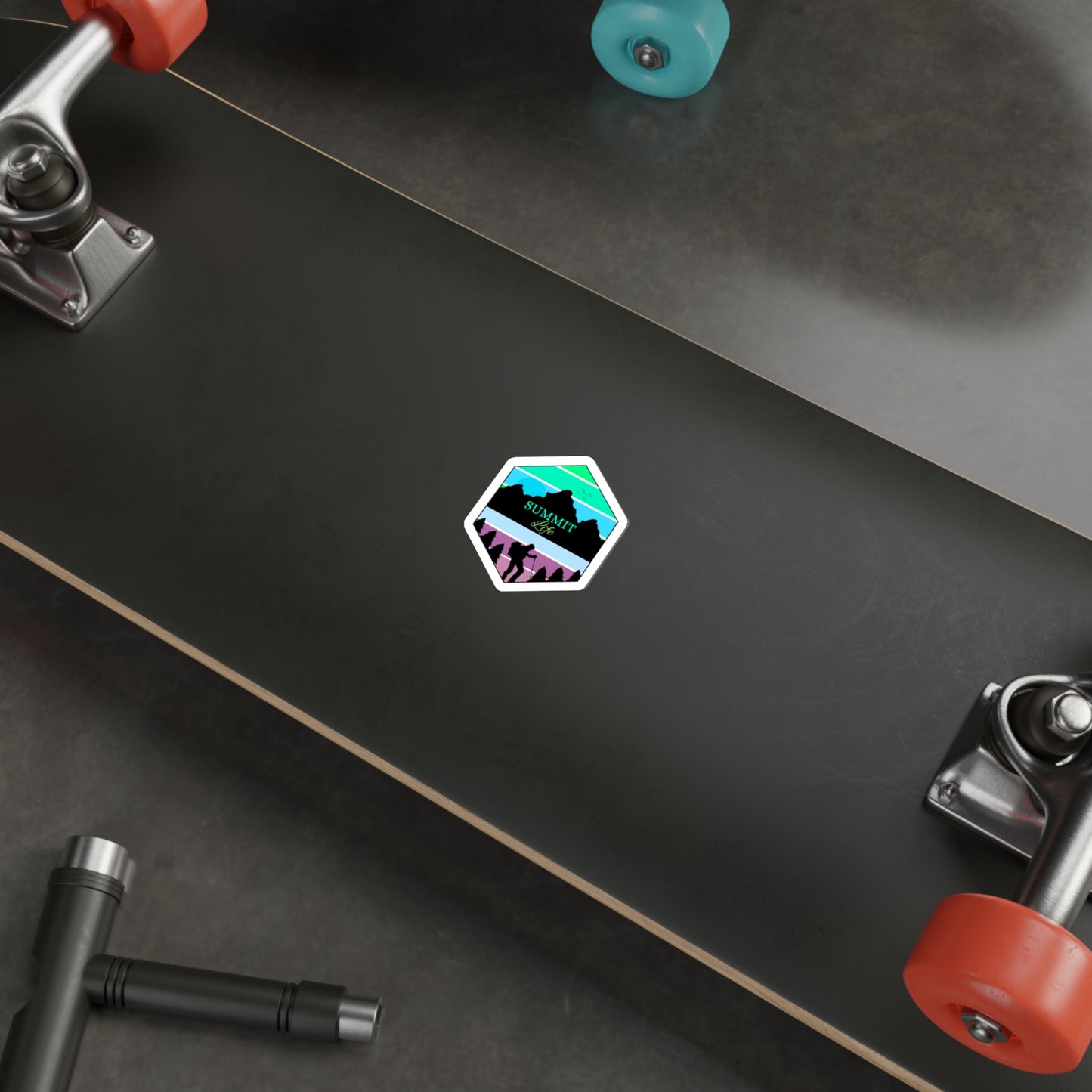Summit Life Mountaineering Die-Cut Sticker