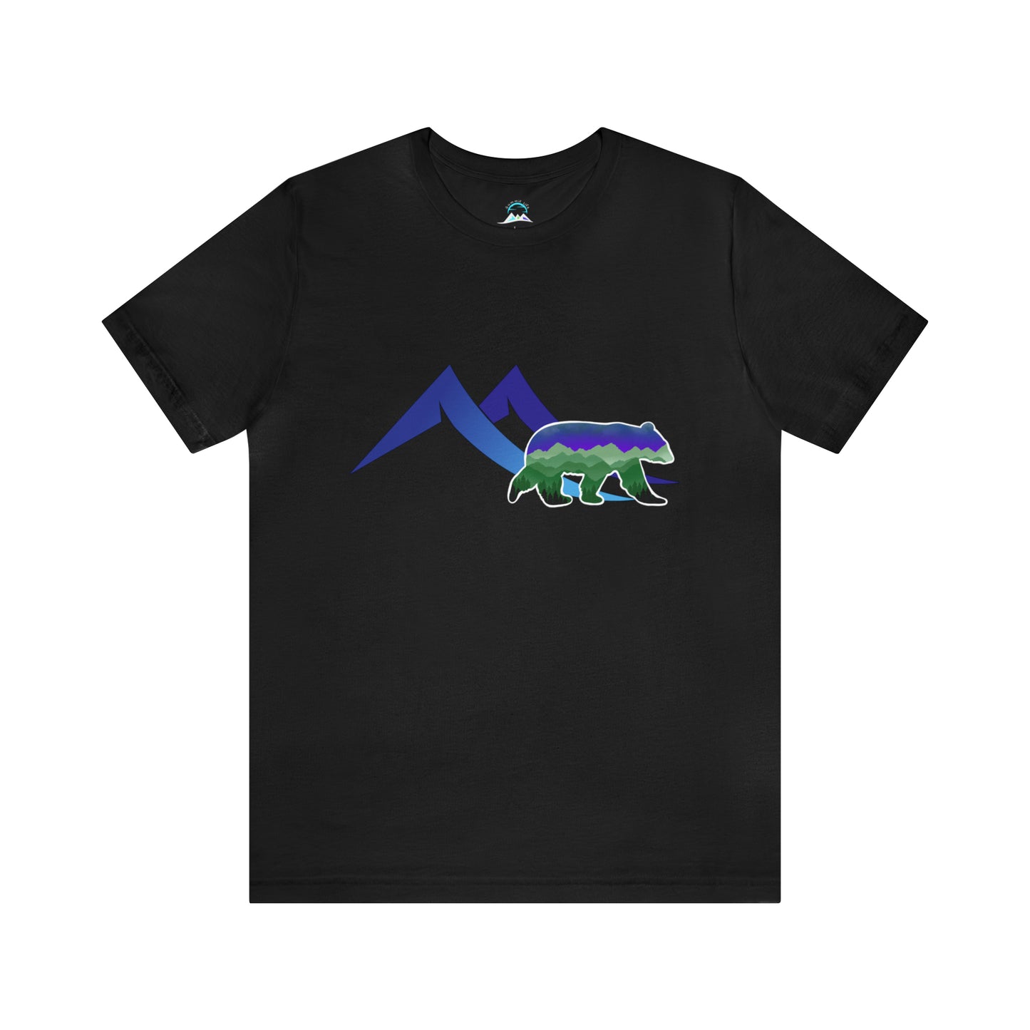 Mountain Bear Unisex Jersey Short Sleeve Tee