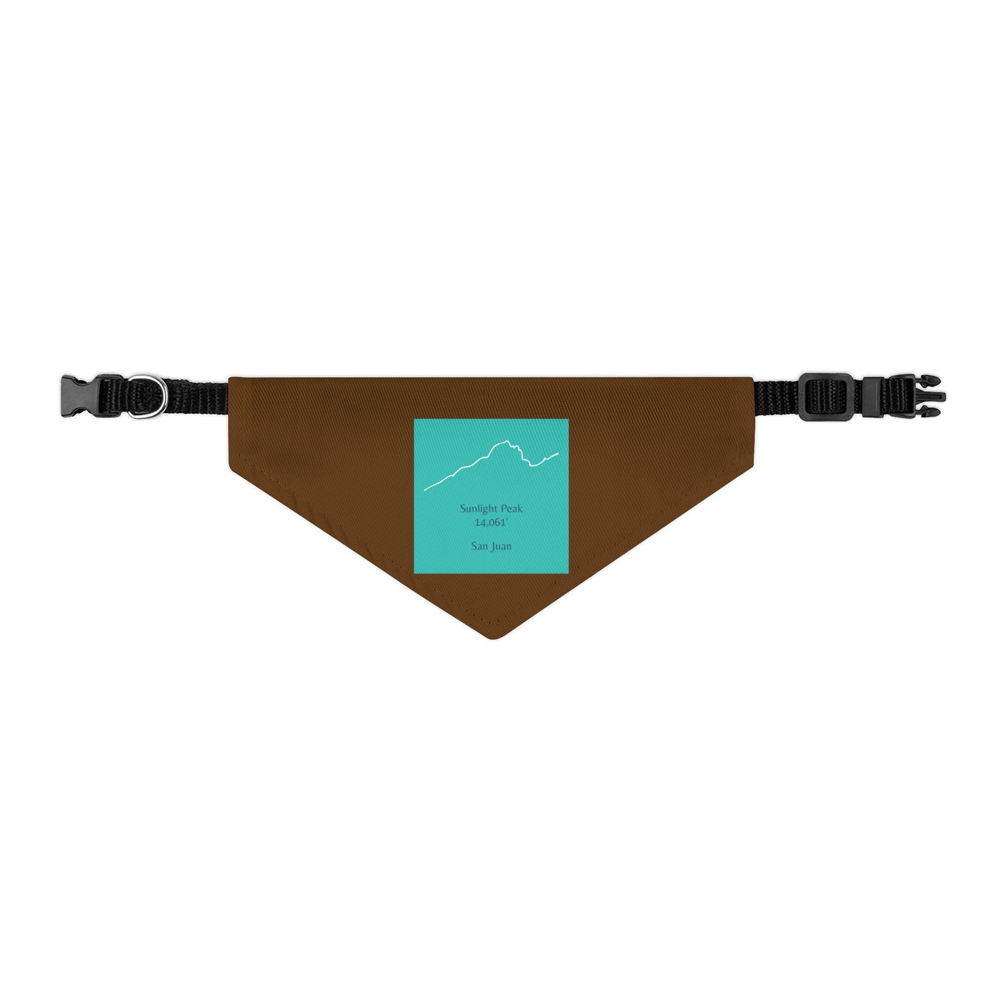 Sunlight Peak 14er Pet Bandana Collar