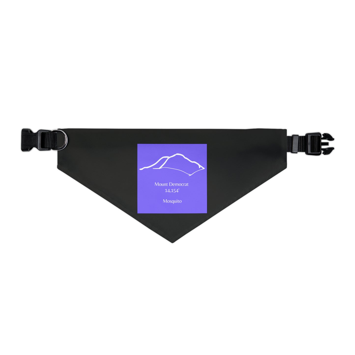 Mount Democrat 14er Pet Bandana Collar