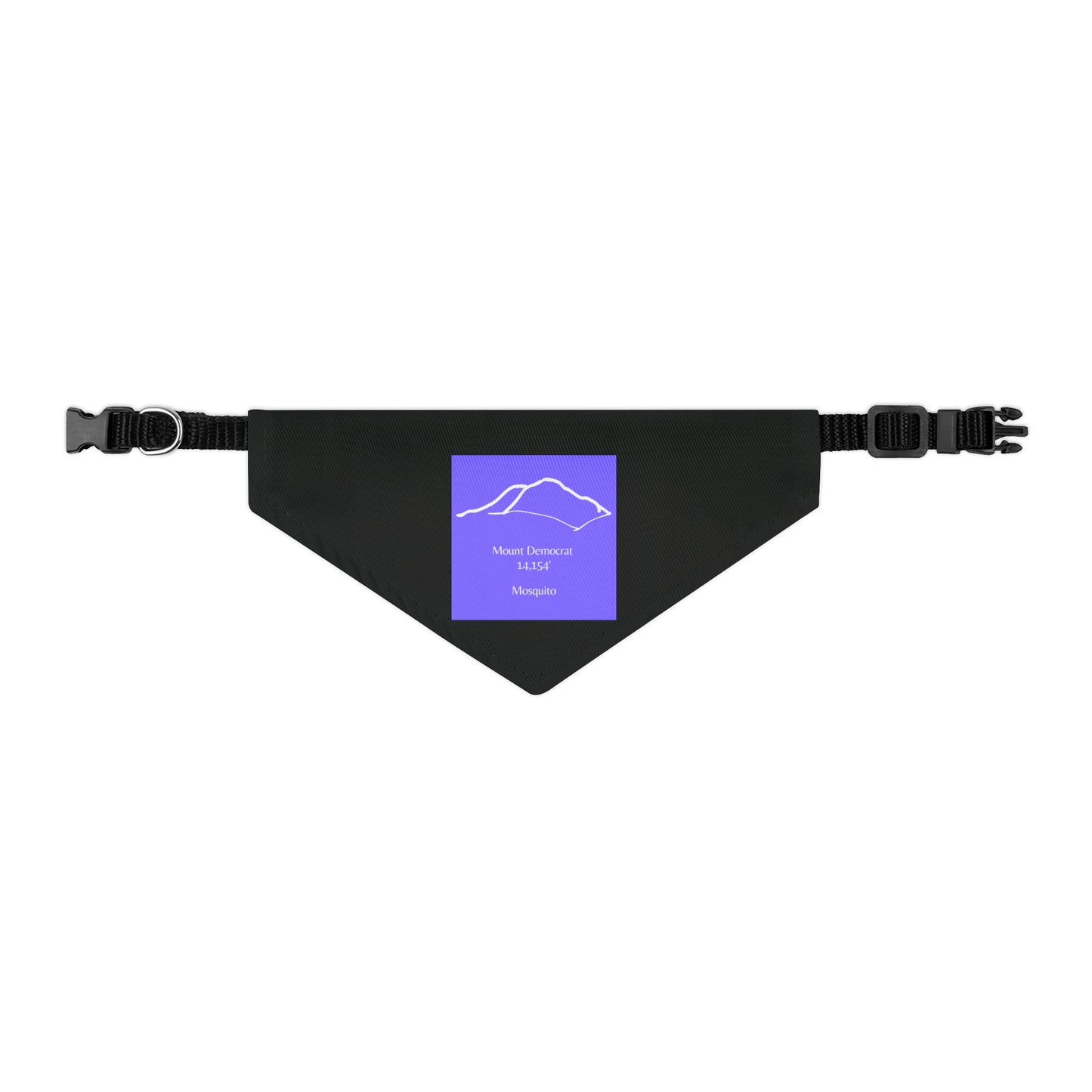 Mount Democrat 14er Pet Bandana Collar