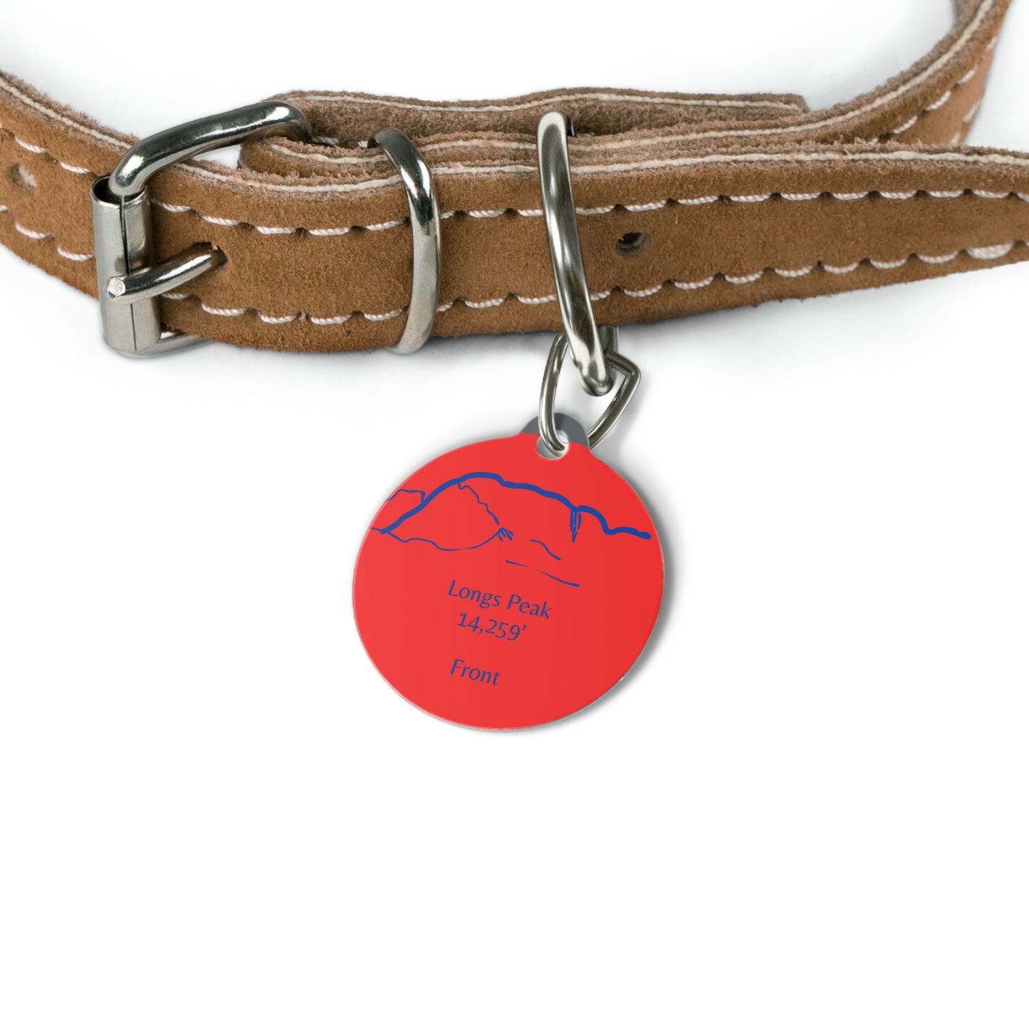 Longs Peak Pet Tag