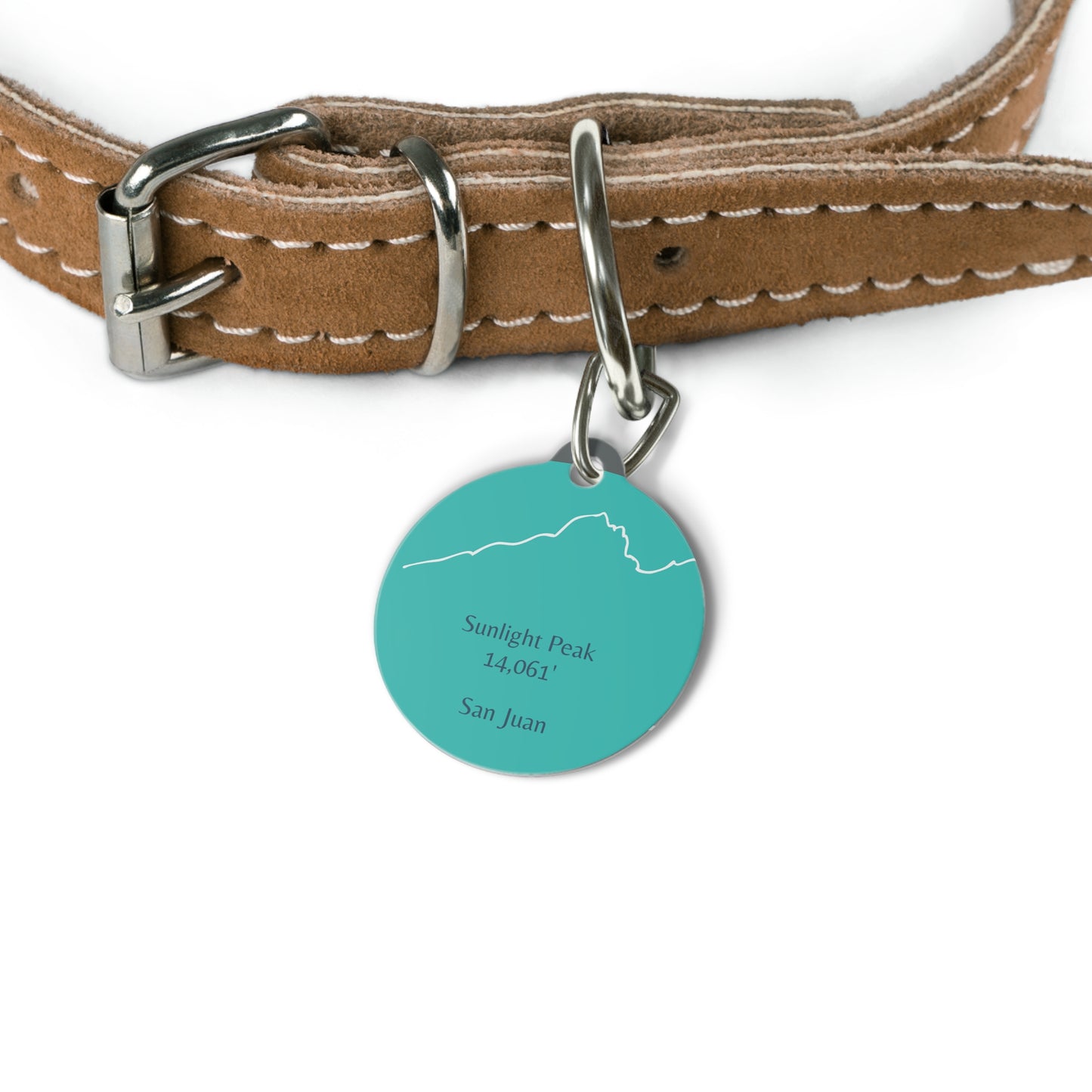 Sunlight Peak Pet Tag
