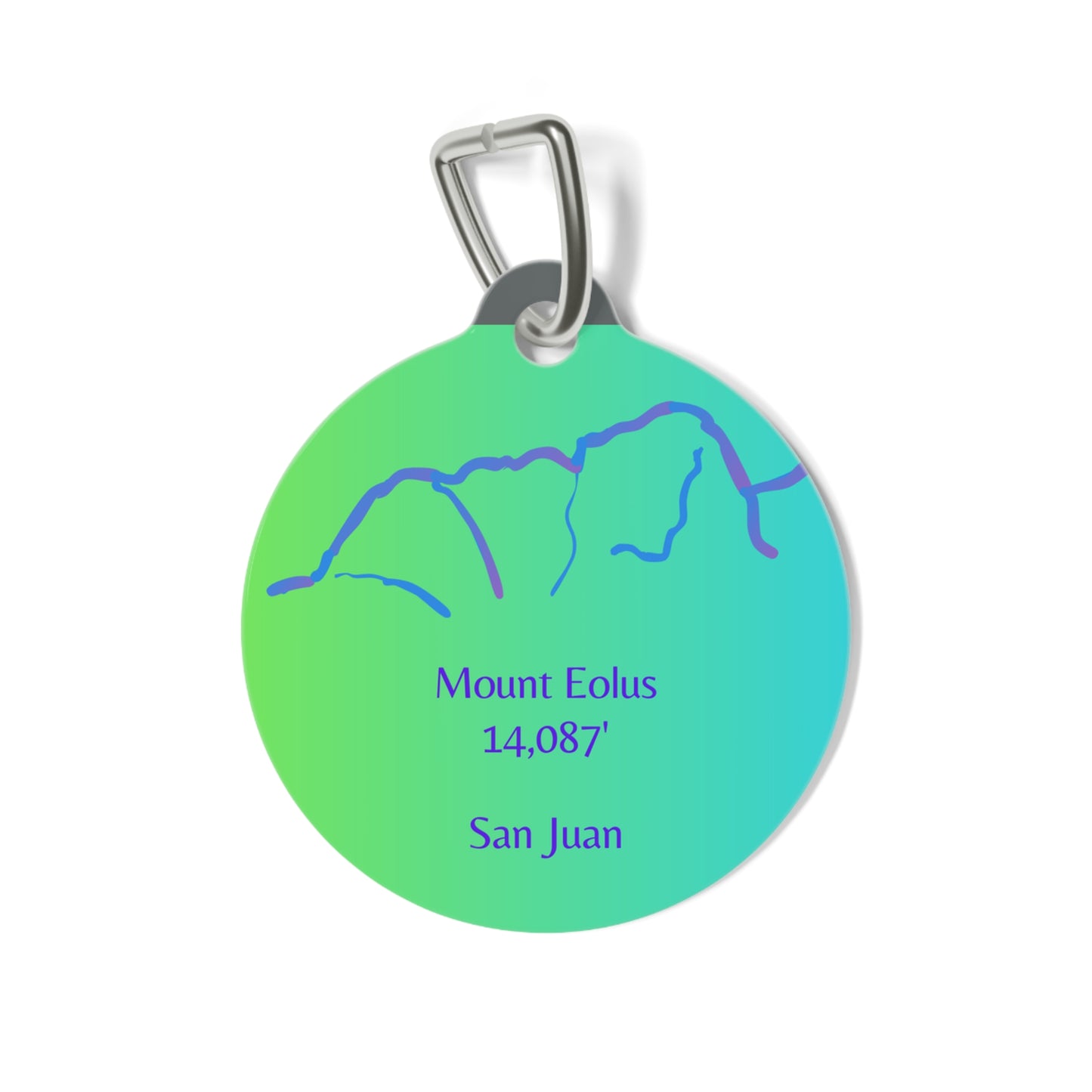 Mount Eolus Pet Tag
