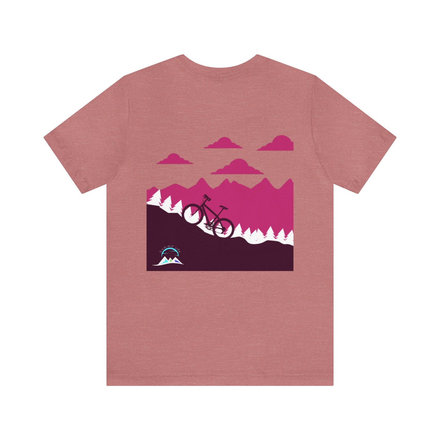 Mountain Bike USA Unisex Jersey Short Sleeve Tee