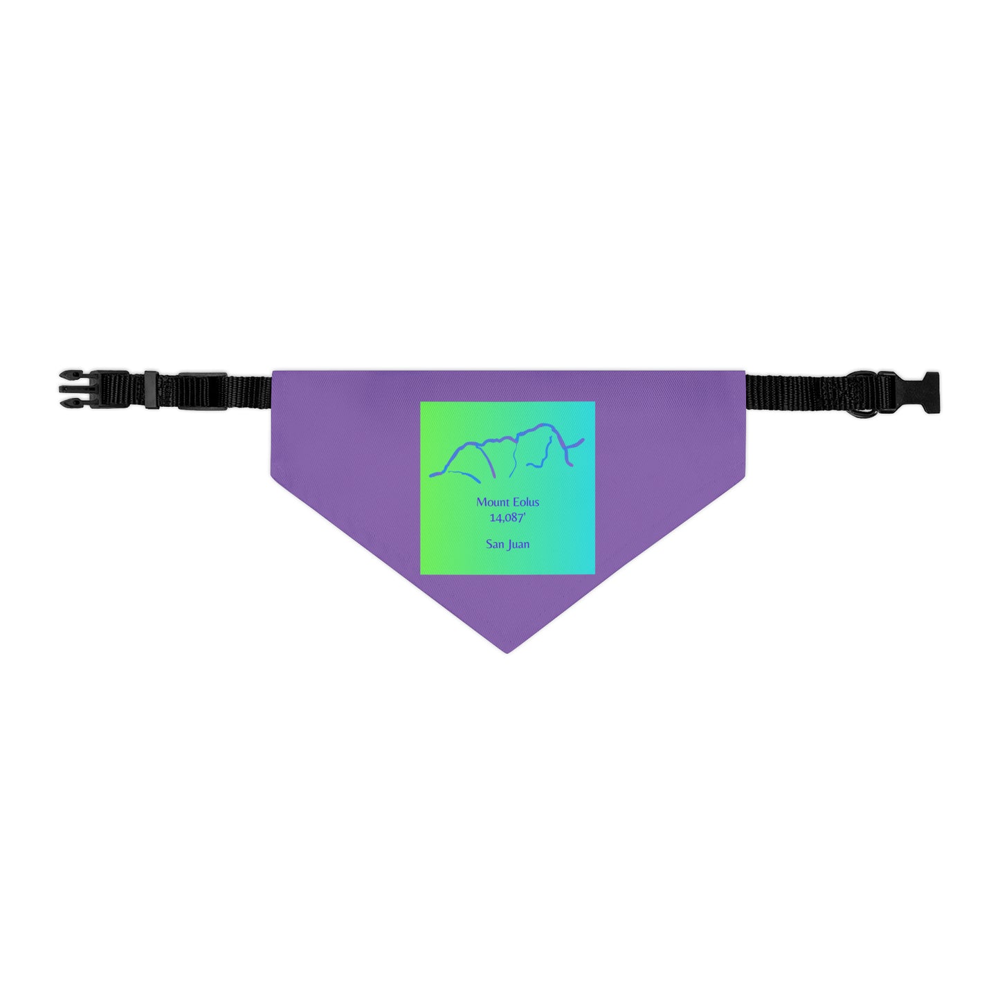 Mount Eolus 14er Pet Bandana Collar