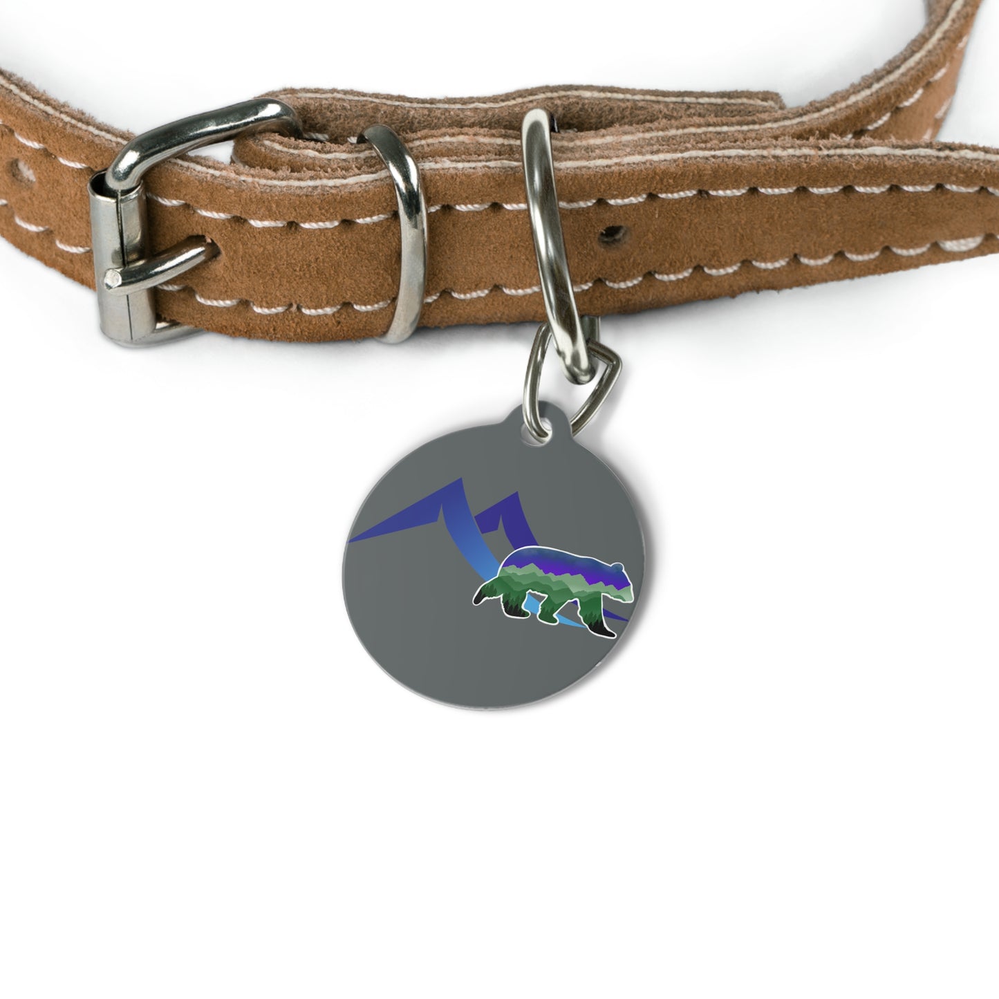 Mountain Bear Pet Tag