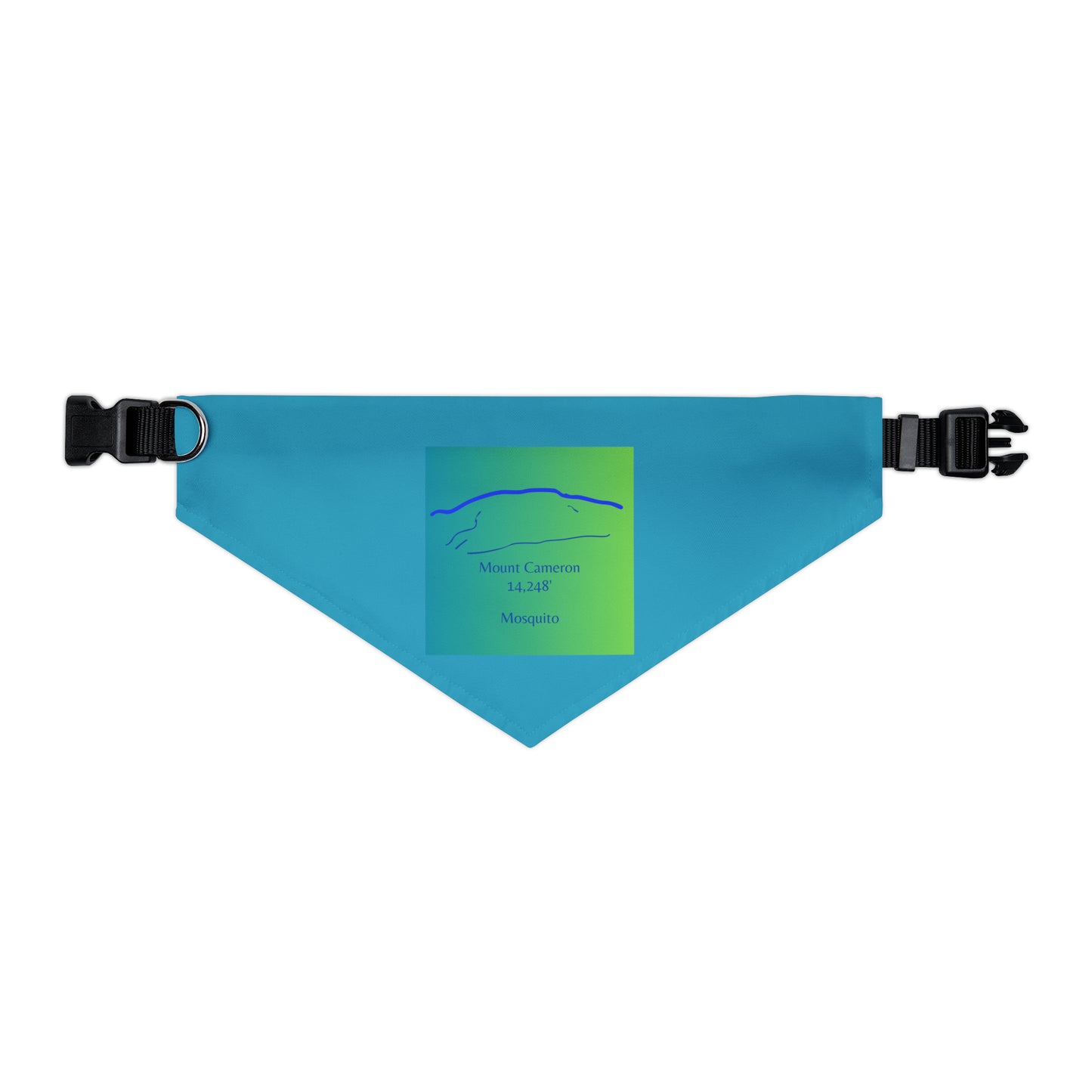 Mount Cameron 14er Pet Bandana Collar
