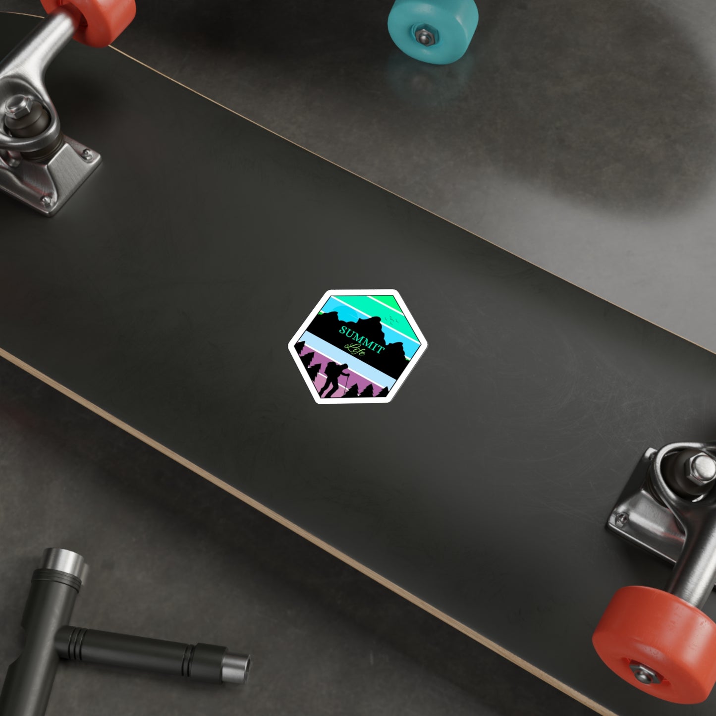 Summit Life Mountaineering Die-Cut Sticker