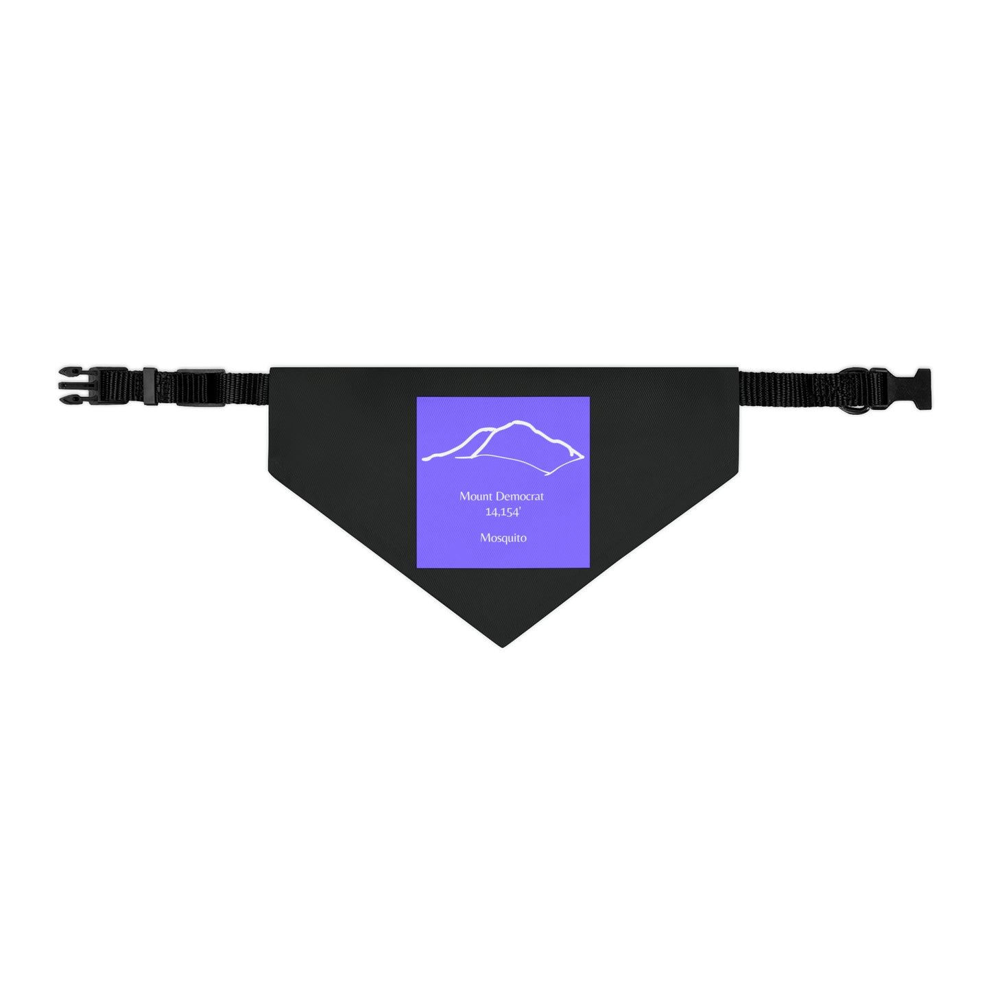 Mount Democrat 14er Pet Bandana Collar