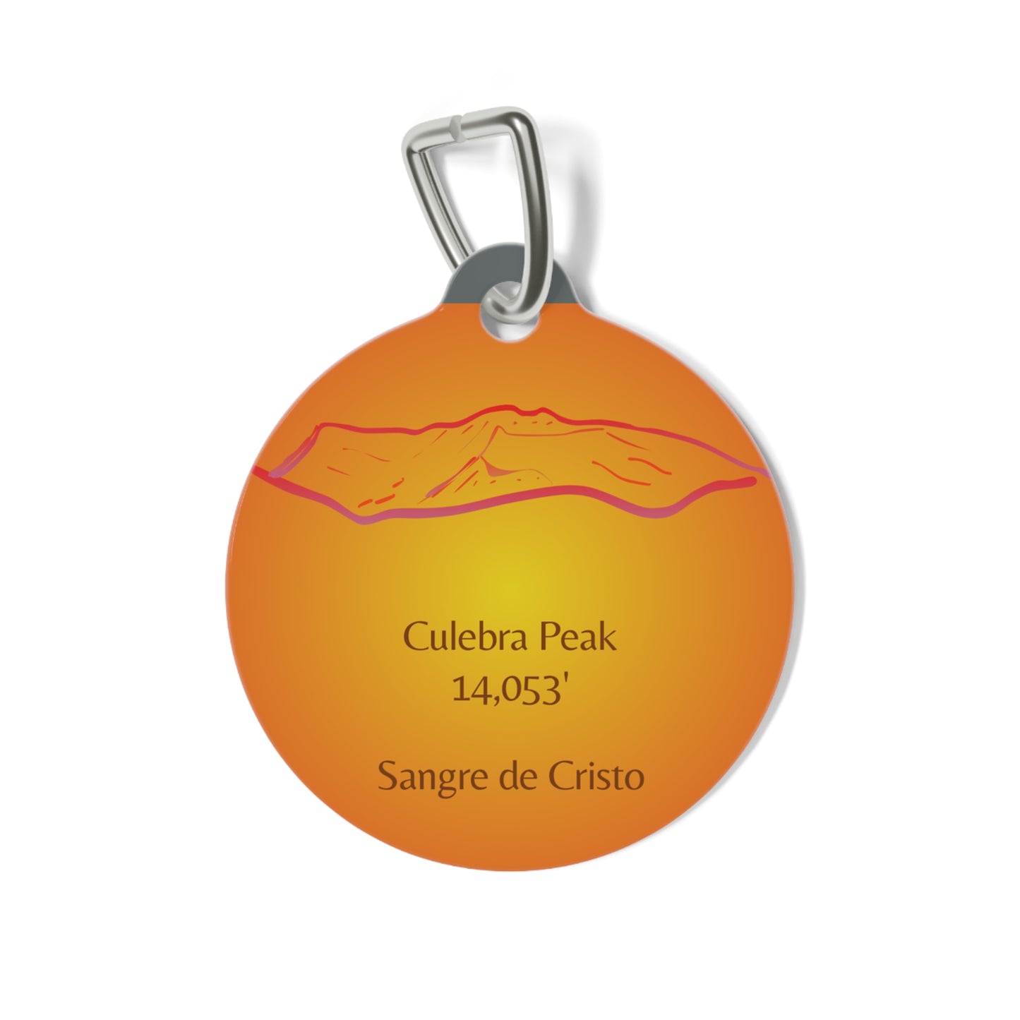 Culebra Peak Pet Tag