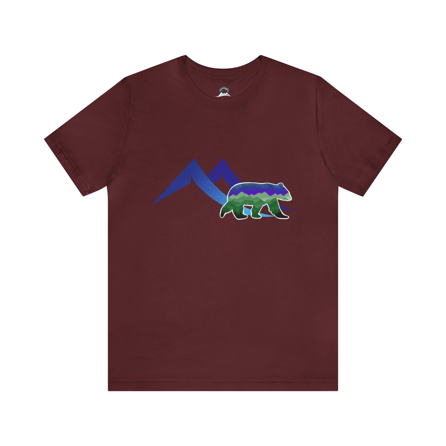 Mountain Bear Unisex Jersey Short Sleeve Tee