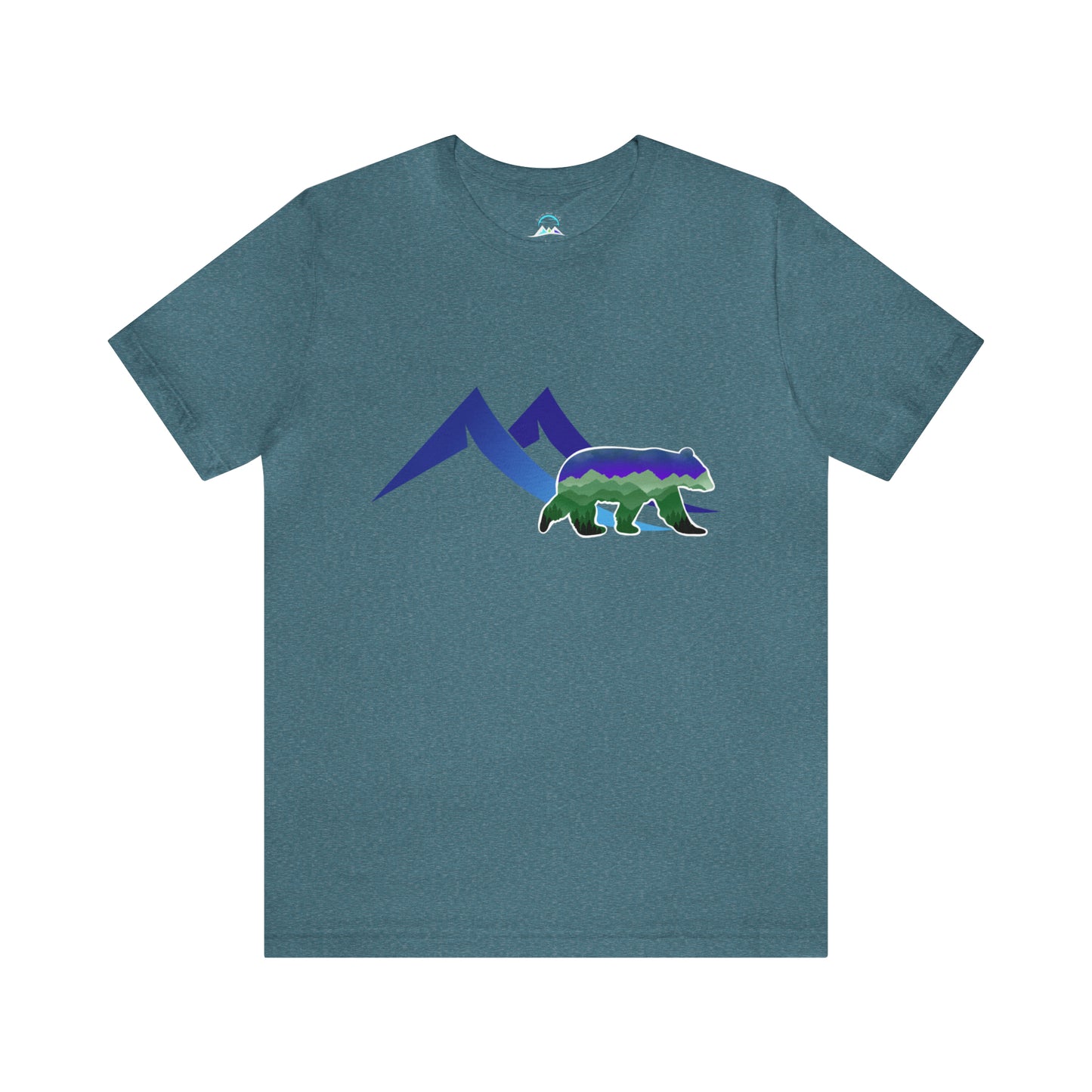 Mountain Bear Unisex Jersey Short Sleeve Tee