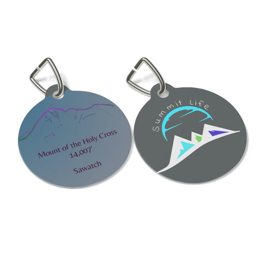 Mount of the Holy Cross Pet Tag
