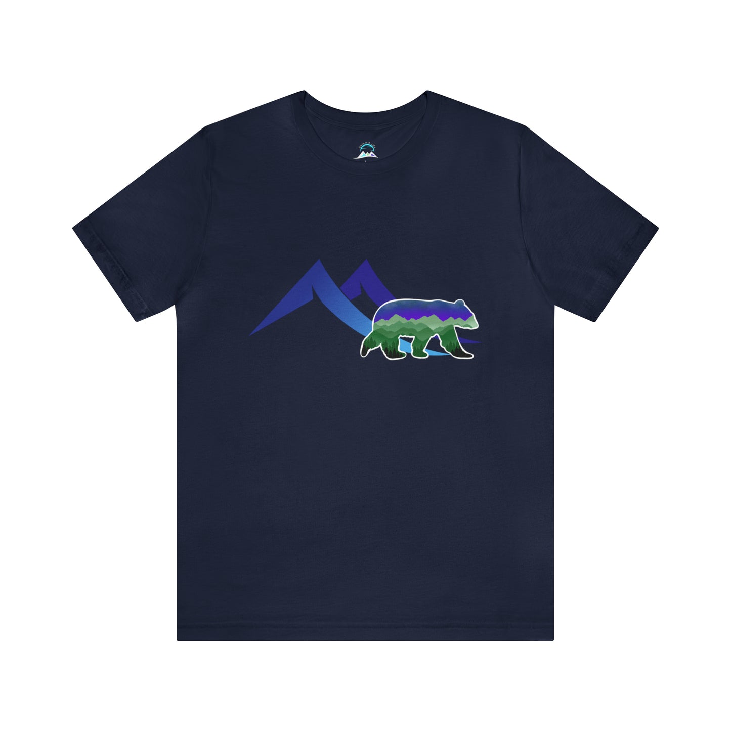 Mountain Bear Unisex Jersey Short Sleeve Tee