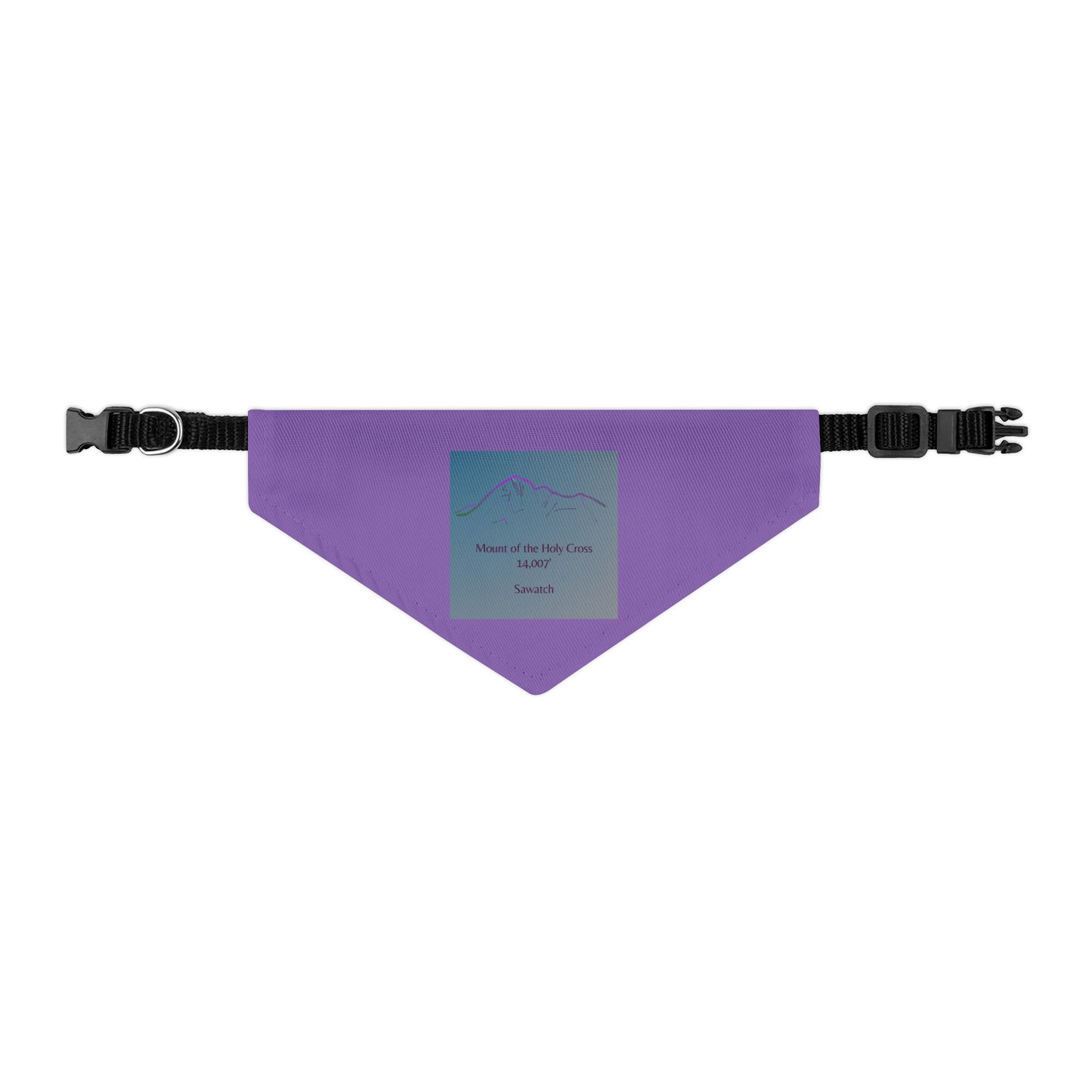 Mount of the Holy Cross 14er Pet Bandana Collar