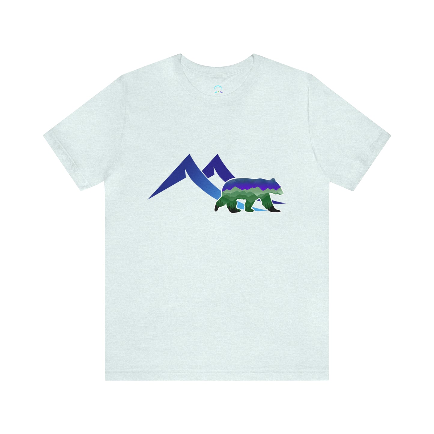 Mountain Bear Unisex Jersey Short Sleeve Tee