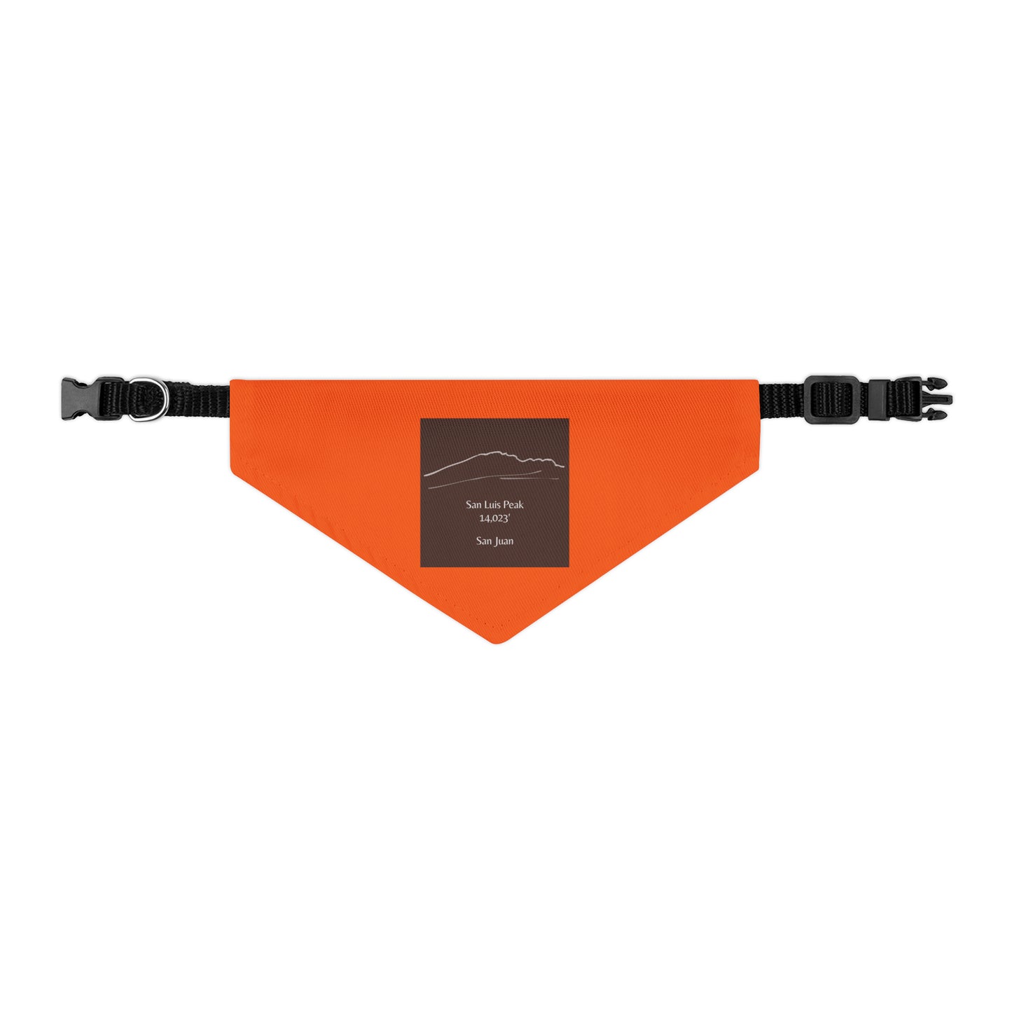 San Luis Peak 14er Pet Bandana Collar