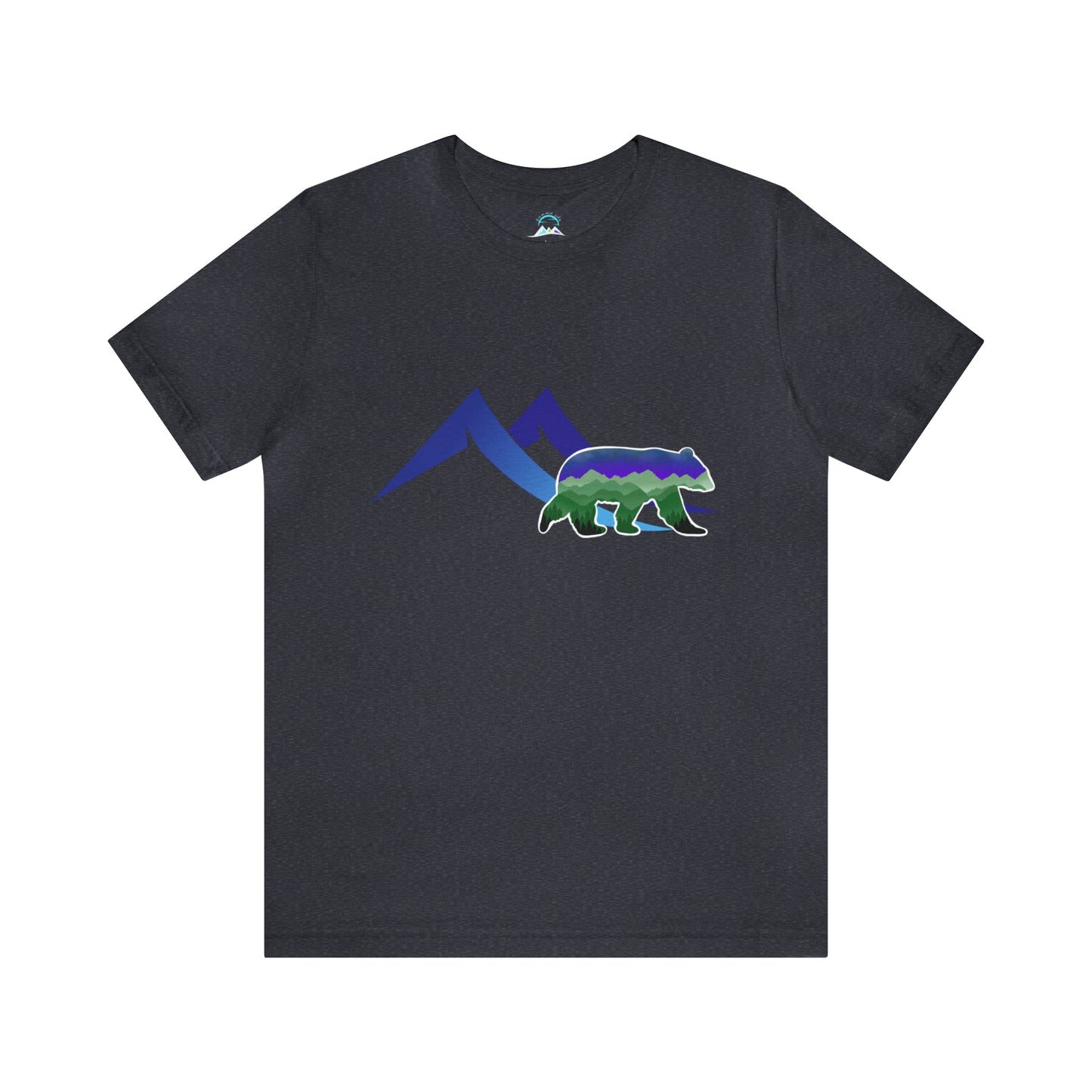 Mountain Bear Unisex Jersey Short Sleeve Tee