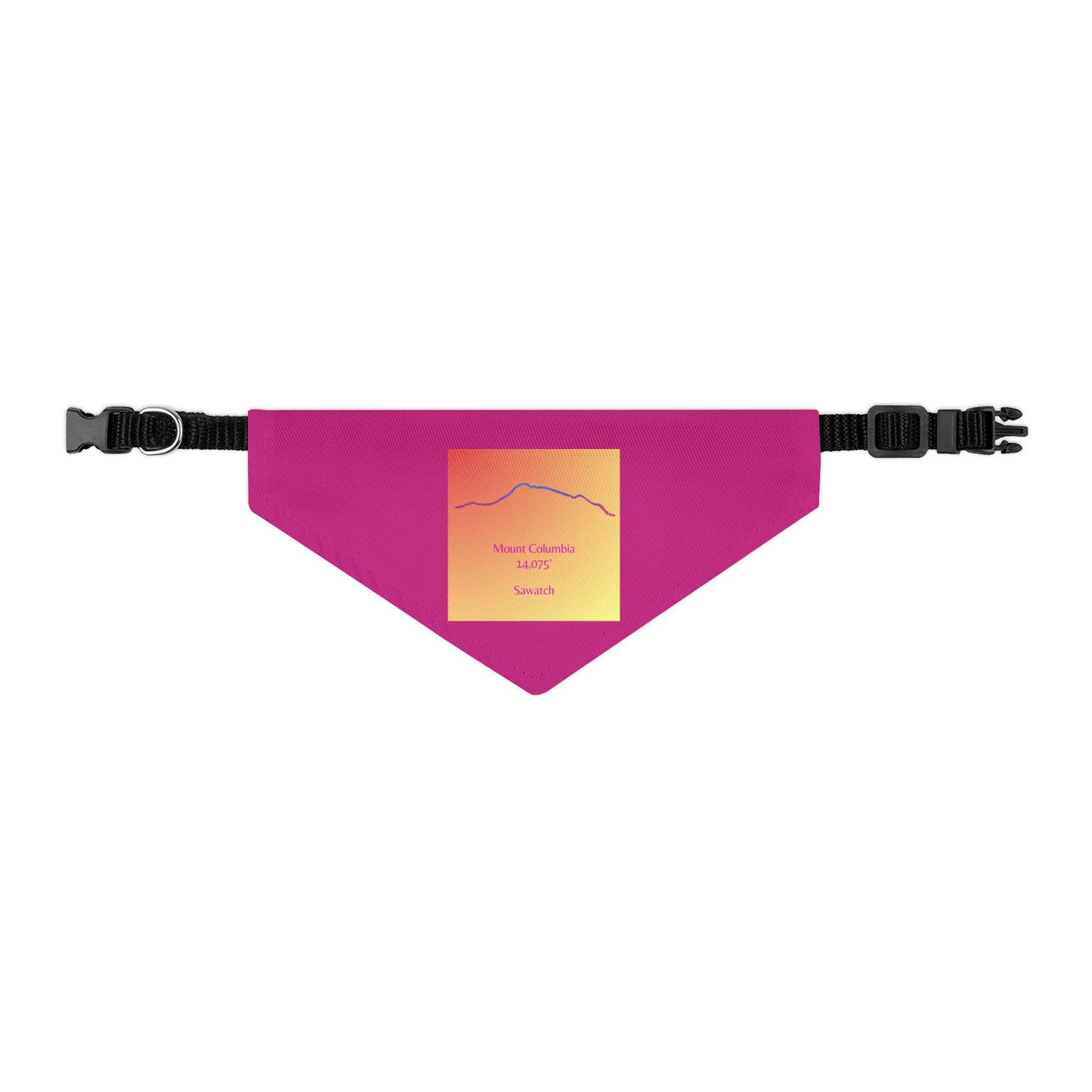 Mount Columbia 14er Pet Bandana Collar