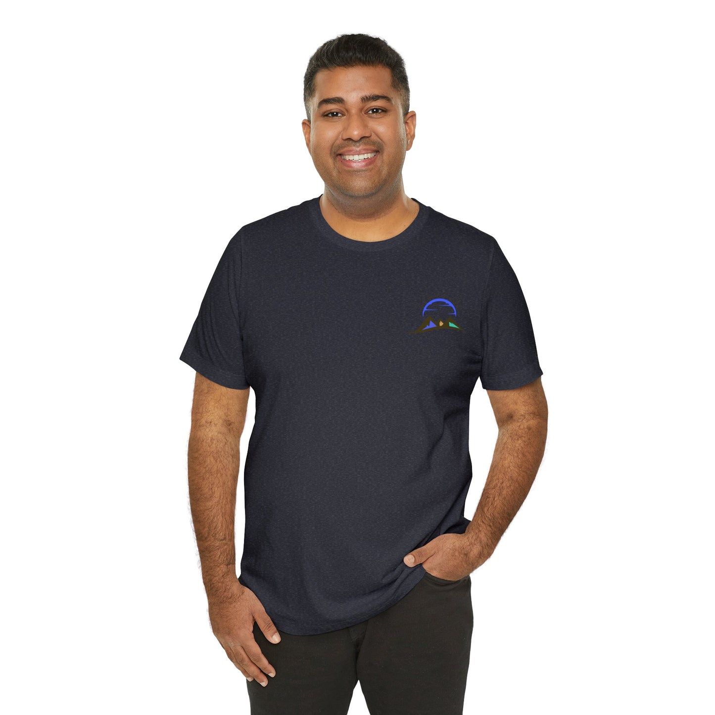 Mountain Bike USA Unisex Jersey Short Sleeve Tee