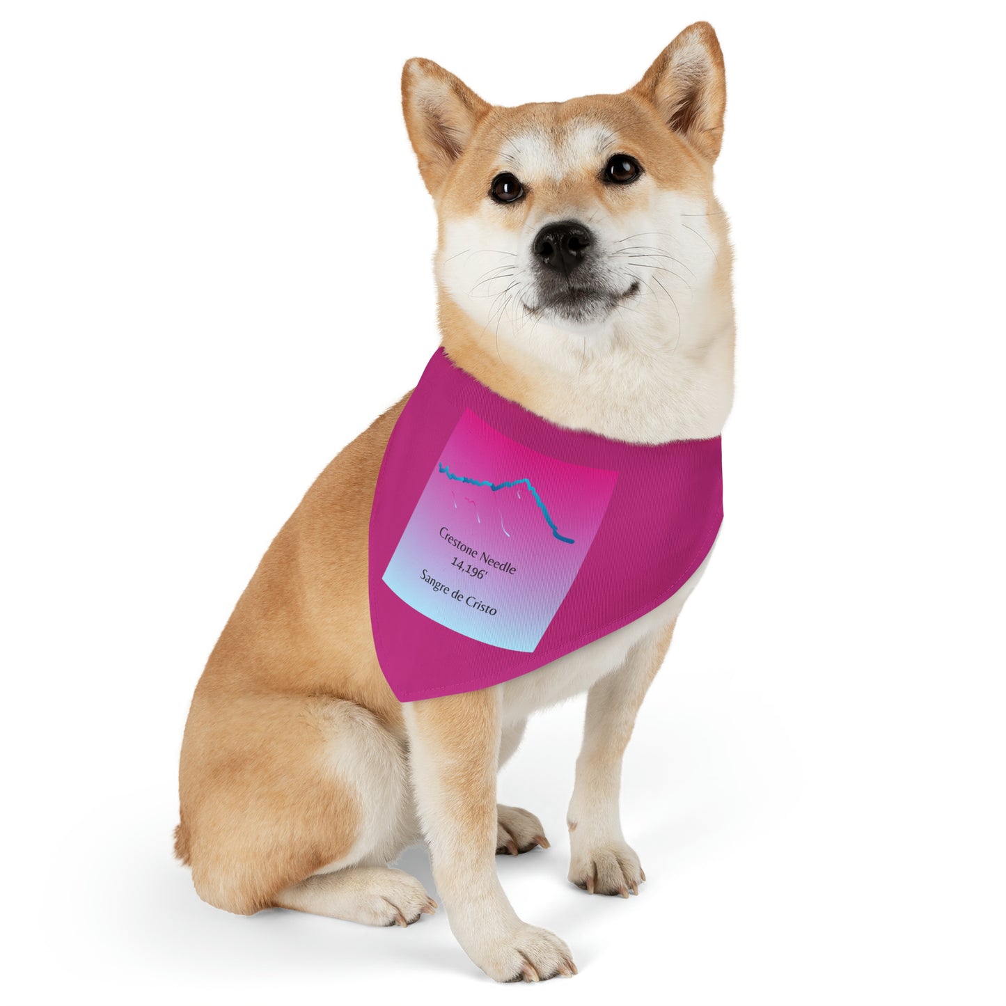 Crestone Needle 14er Dog Bandana 3