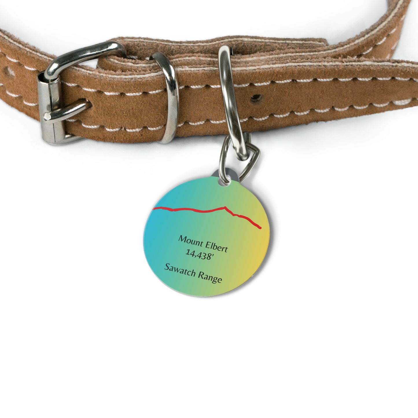 Mount Elbert Pet Tag