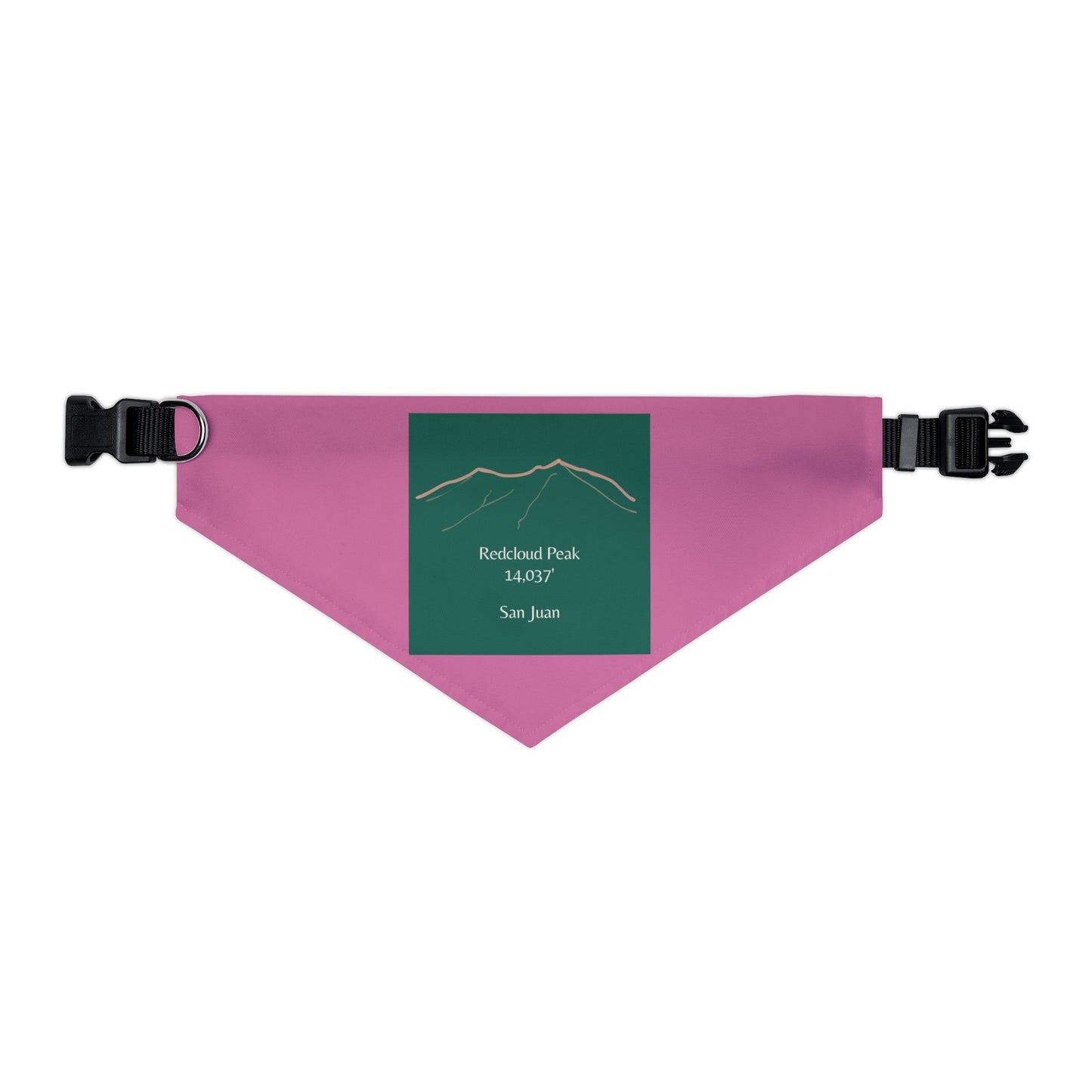 Redcloud Peak 14er Pet Bandana Collar