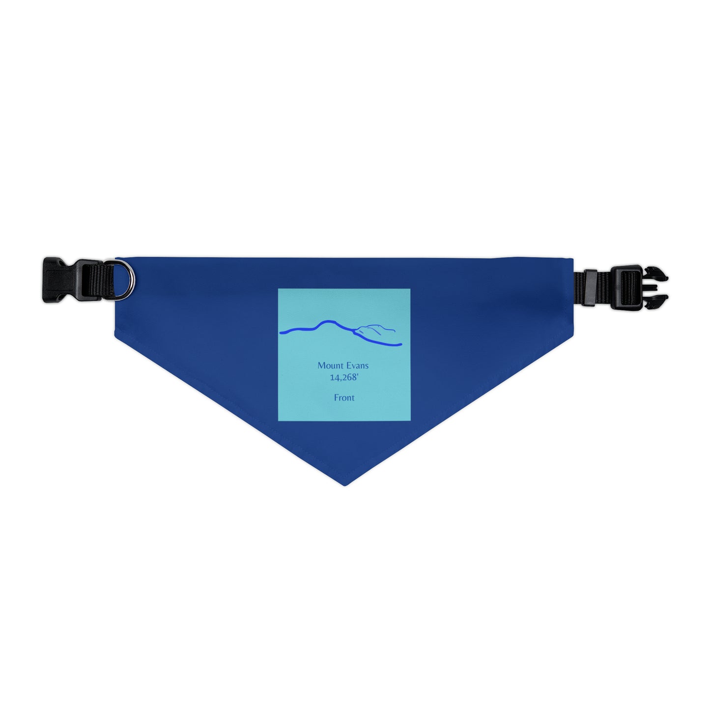 Mount Evans 14er Pet Bandana Collar