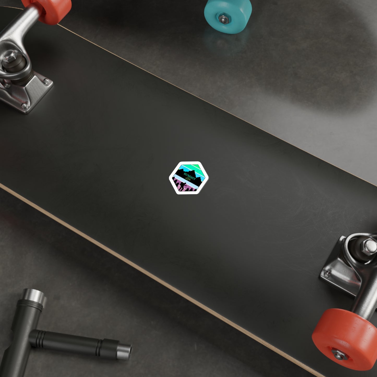 Summit Life Mountaineering Die-Cut Sticker