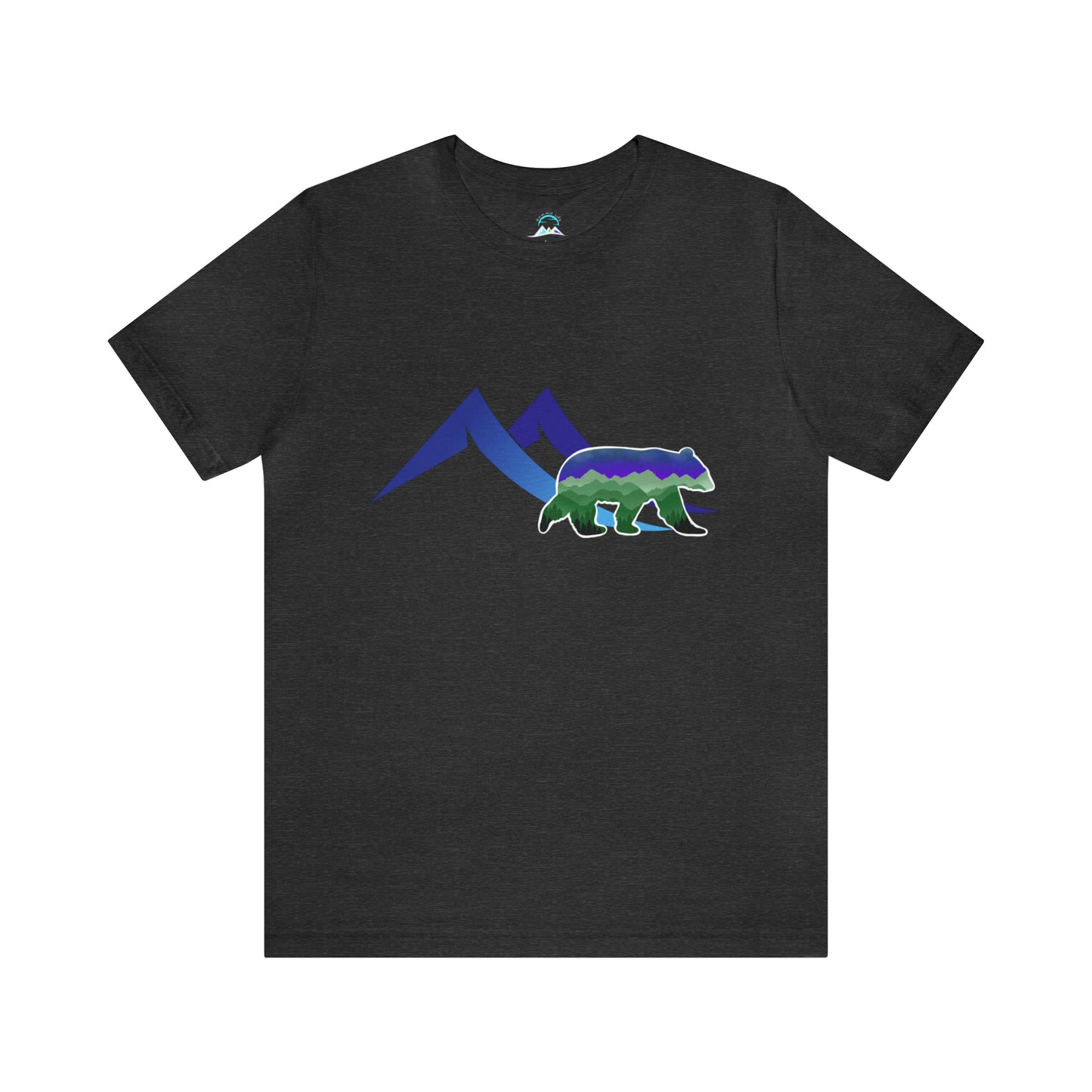 Mountain Bear Unisex Jersey Short Sleeve Tee