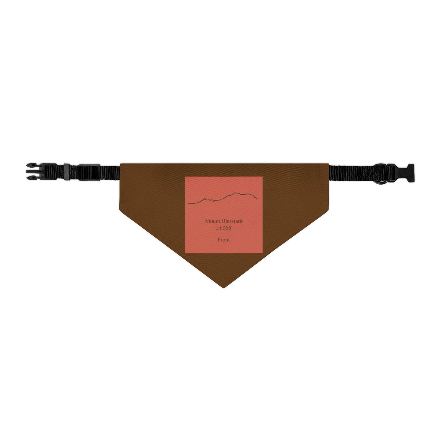 Mount Bierstadt 14er Pet Bandana Collar