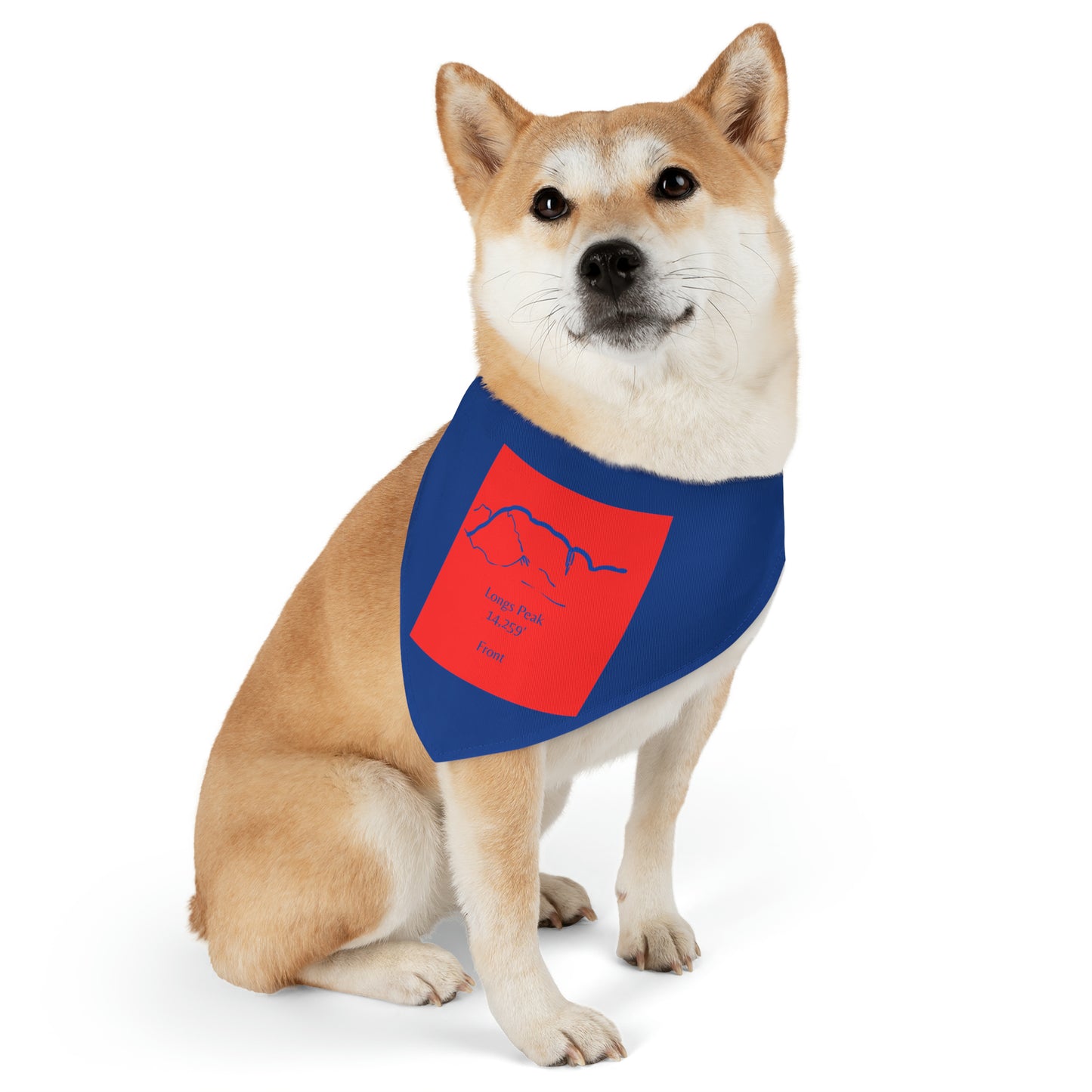 Longs Peak 14er Pet Bandana Collar