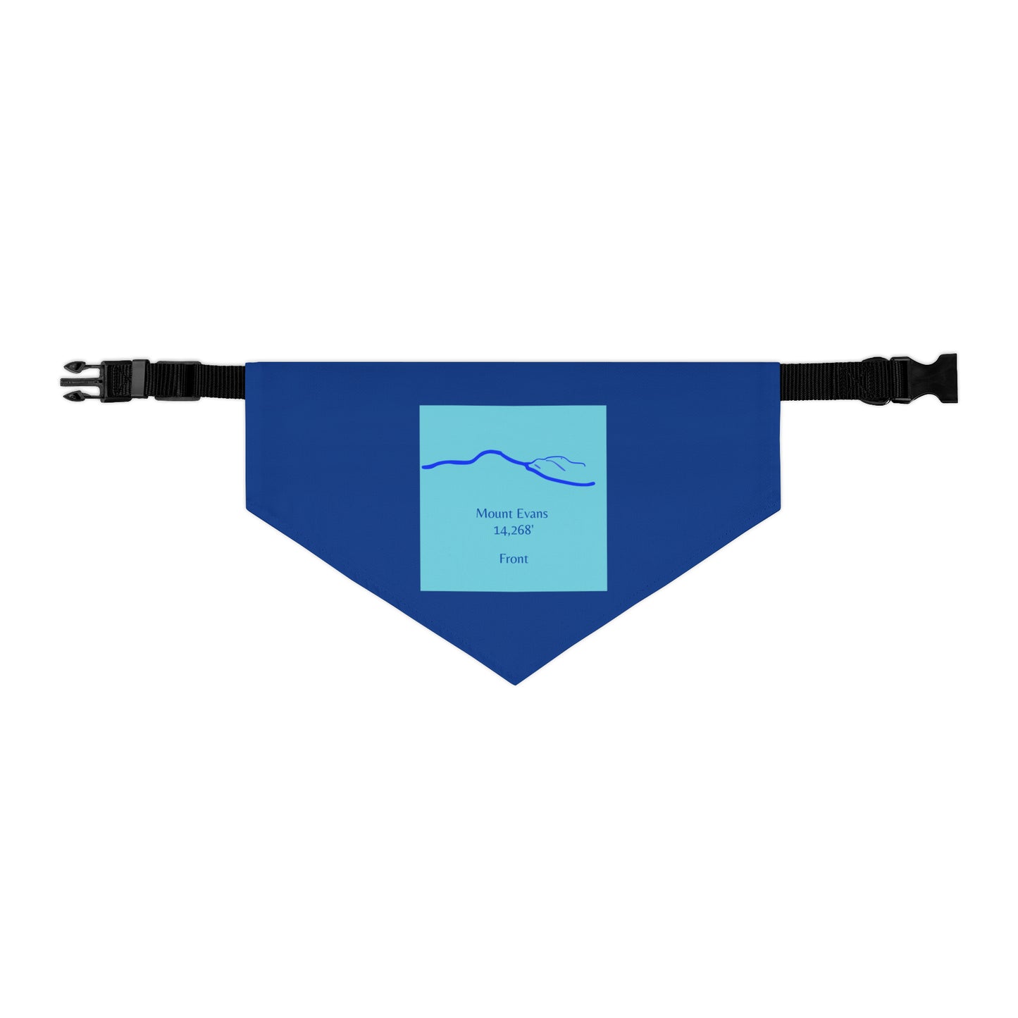 Mount Evans 14er Pet Bandana Collar