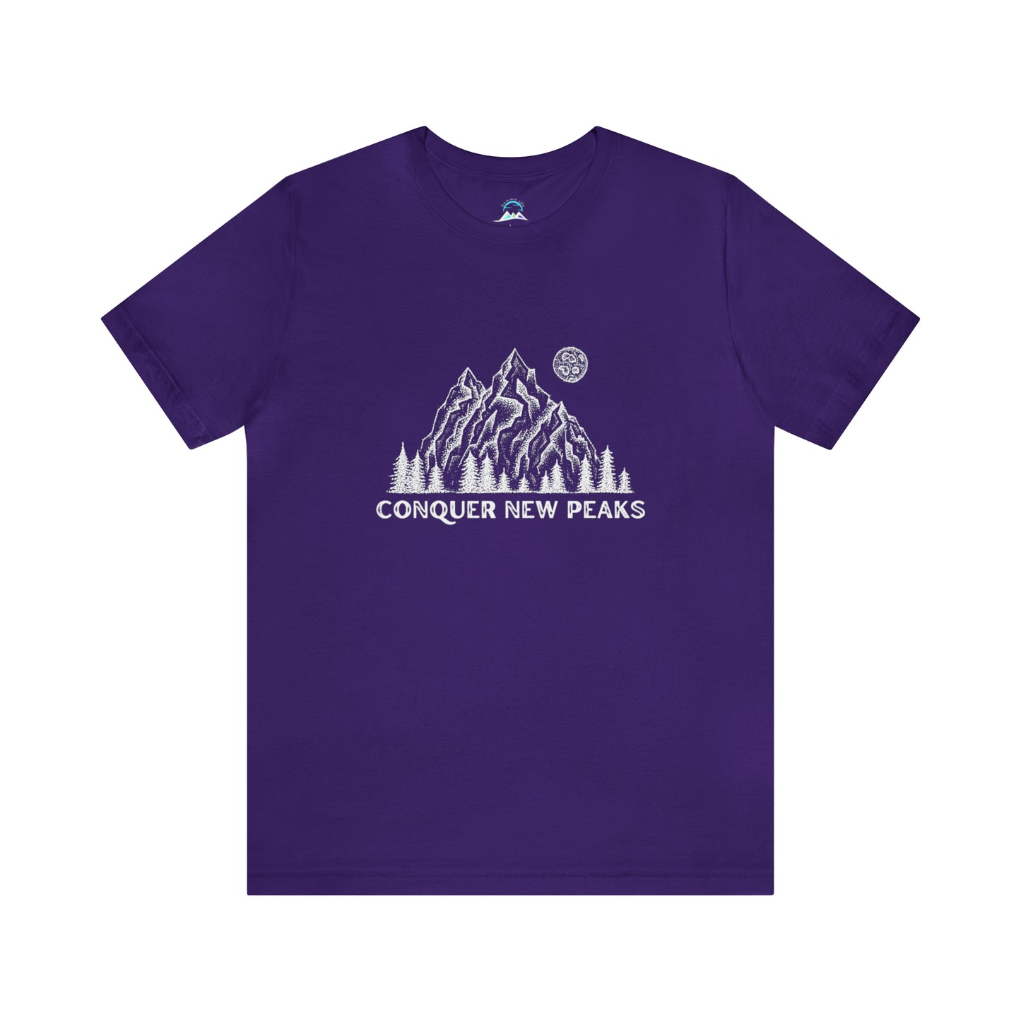Conquer New Peaks Unisex Jersey Short Sleeve Tee