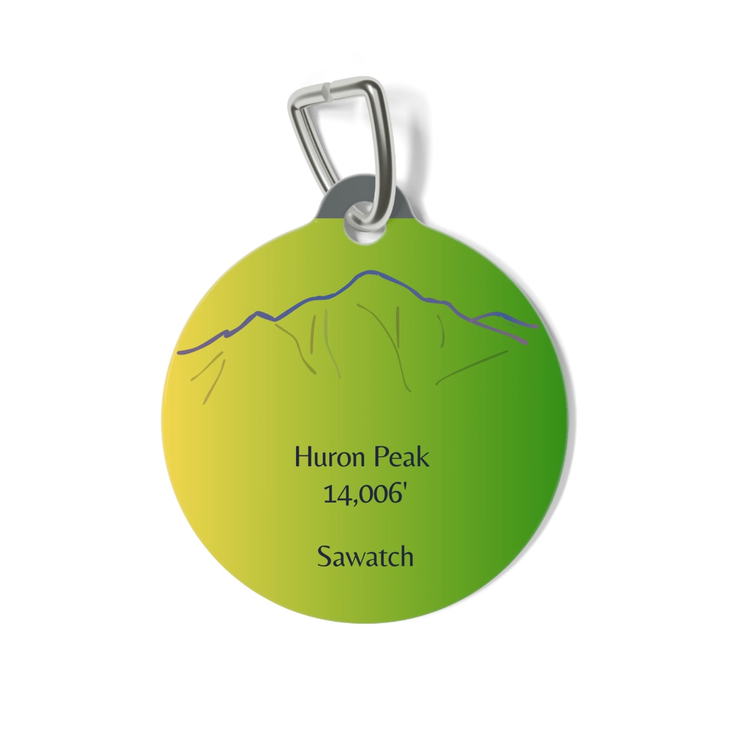 Huron Peak Pet Tag