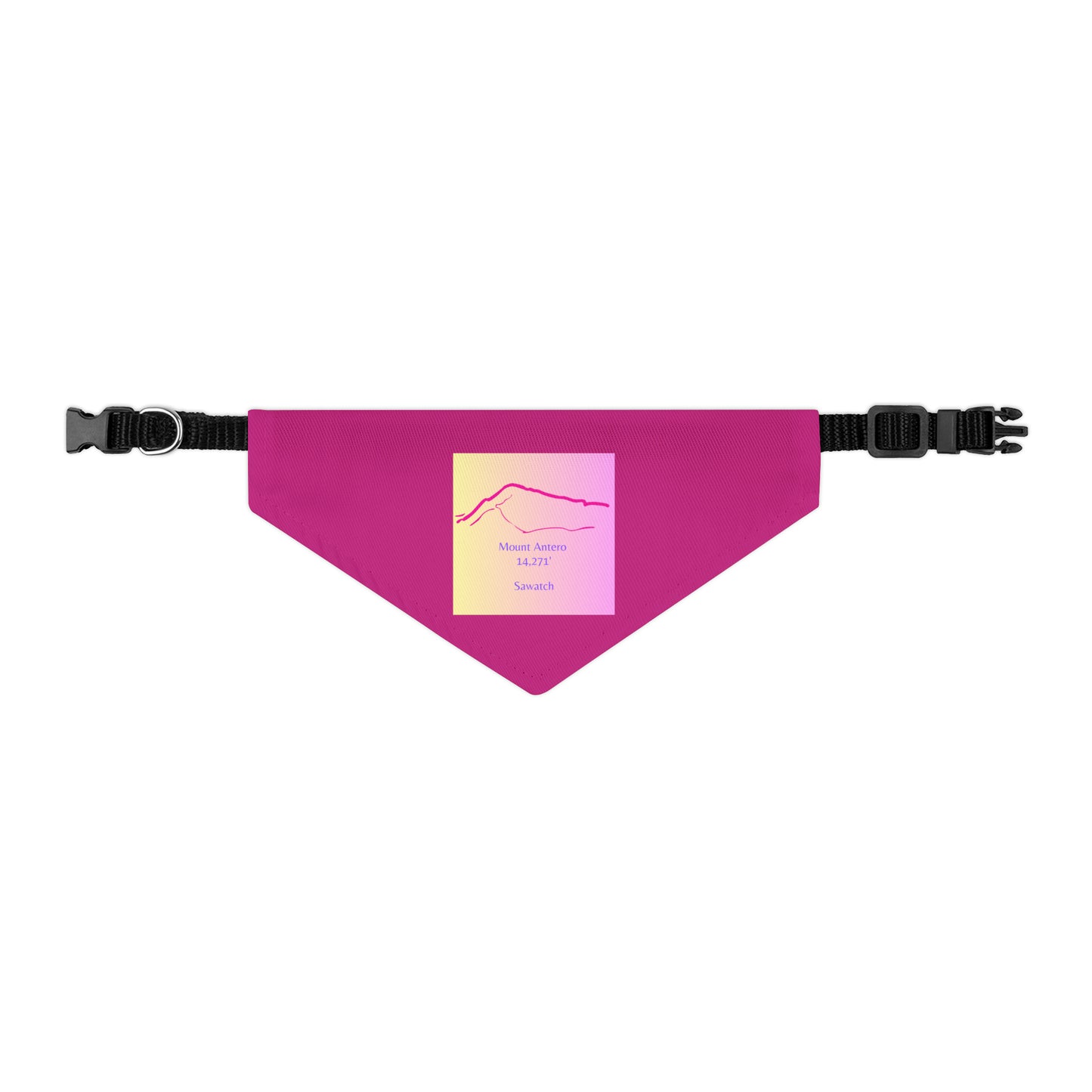Mount Antero 14er Pet Bandana Collar