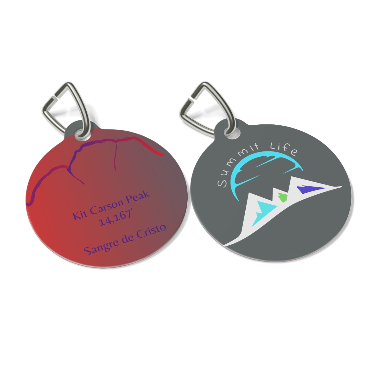 Kit Carson Peak Pet Tag
