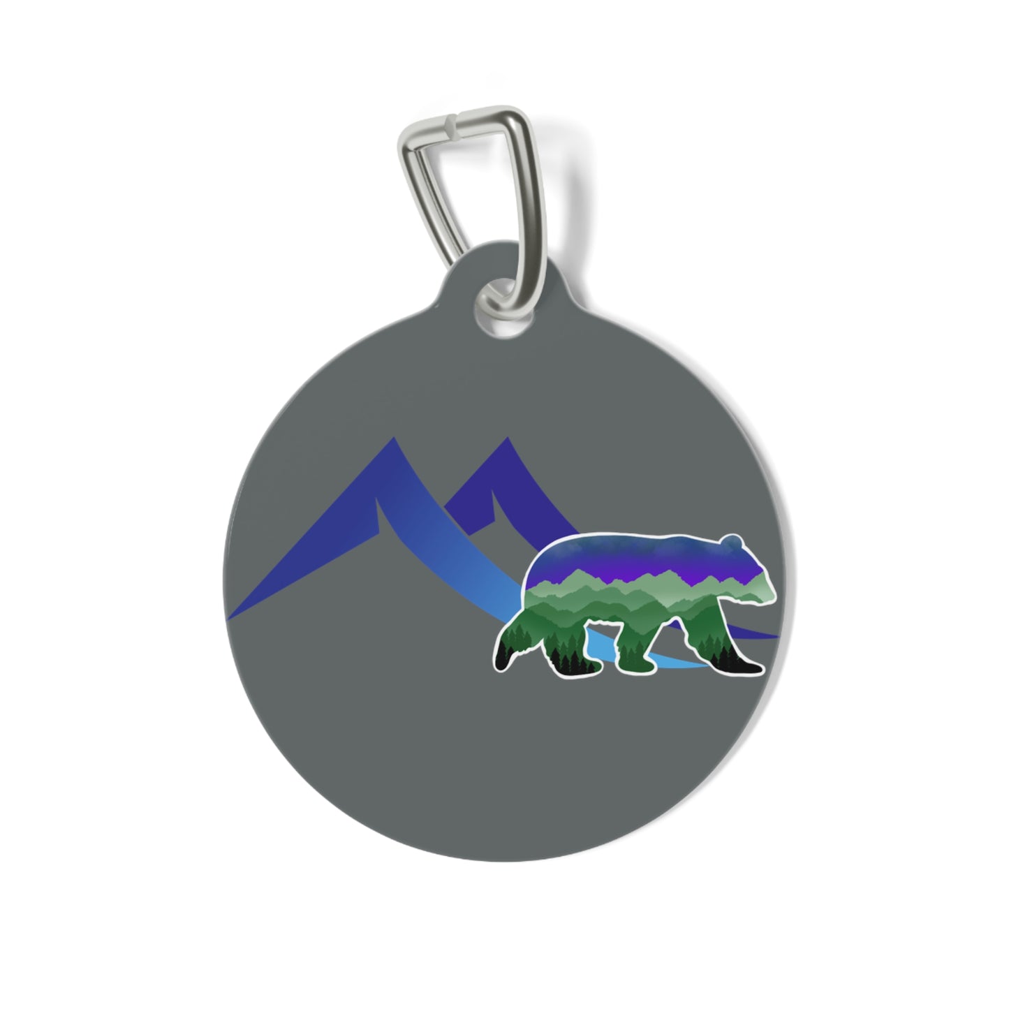 Mountain Bear Pet Tag