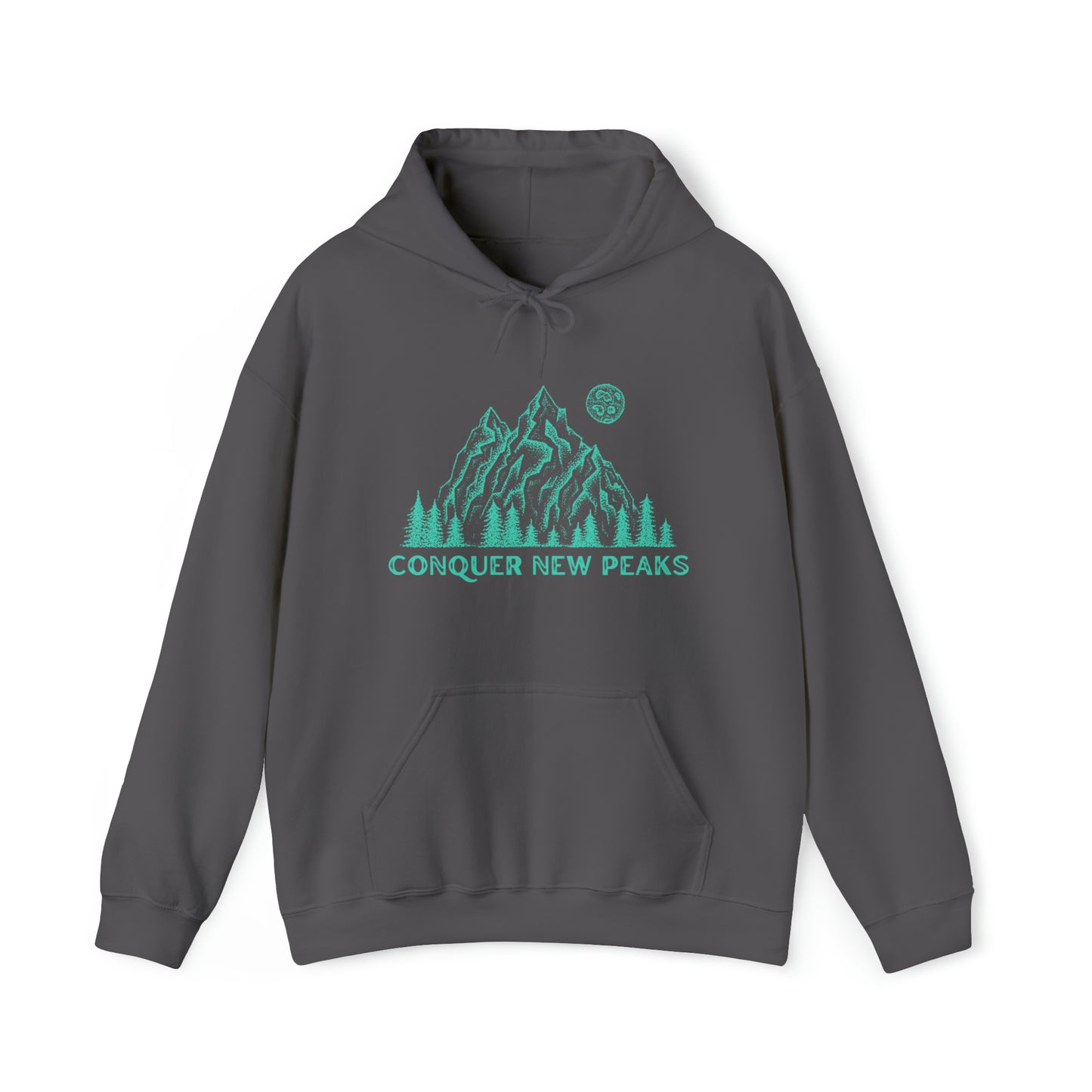 Conquer New Peaks Unisex Heavy Blend™ Hooded Sweatshirt