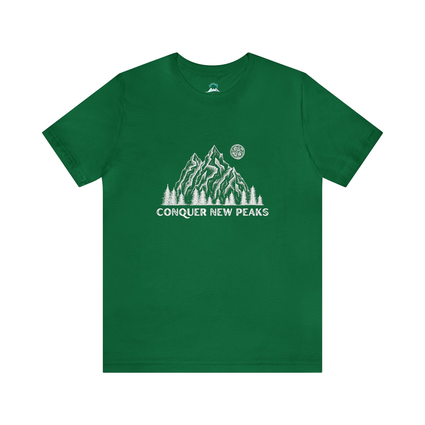 Conquer New Peaks Unisex Jersey Short Sleeve Tee