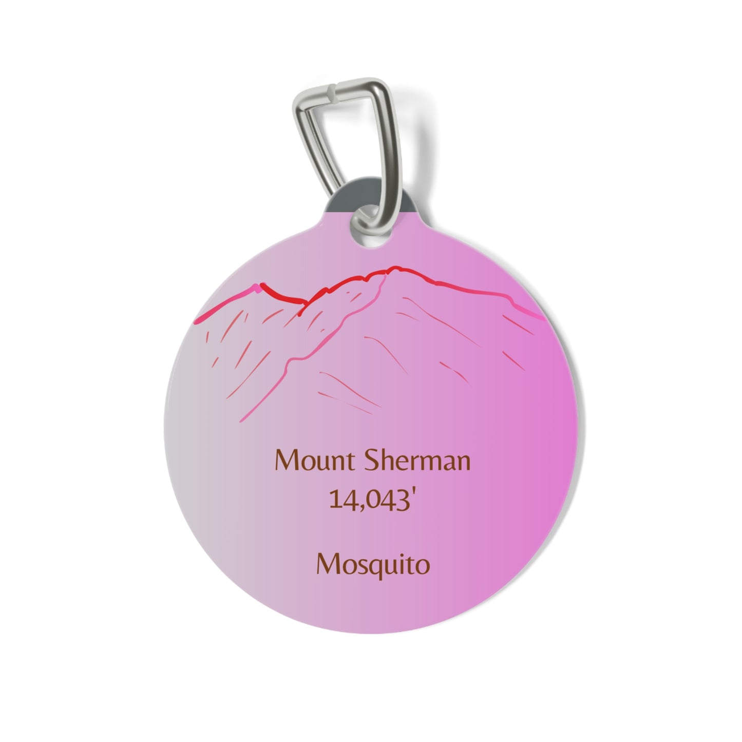 Mount Sherman Pet Tag