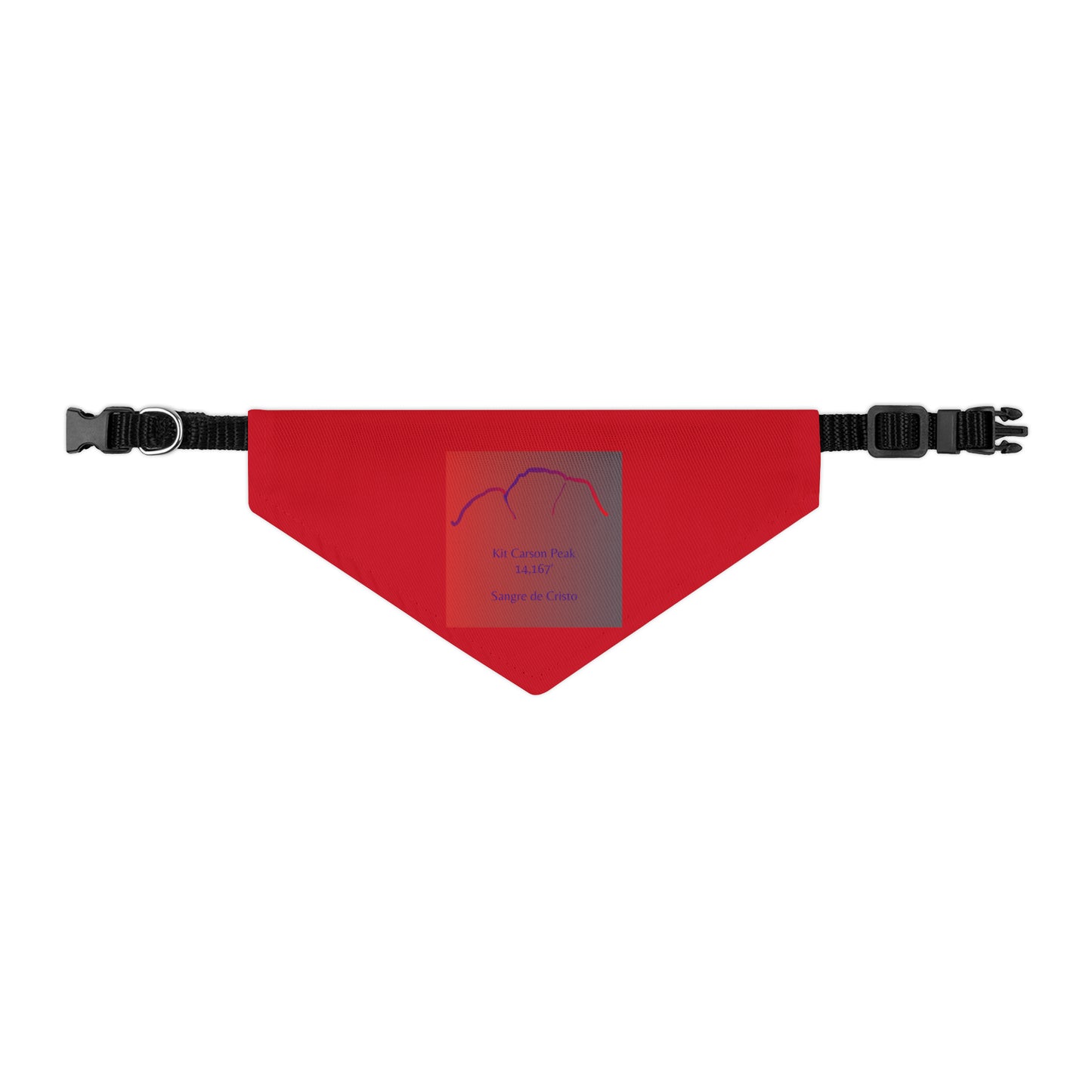 Kit Carson Peak 14er Pet Bandana Collar
