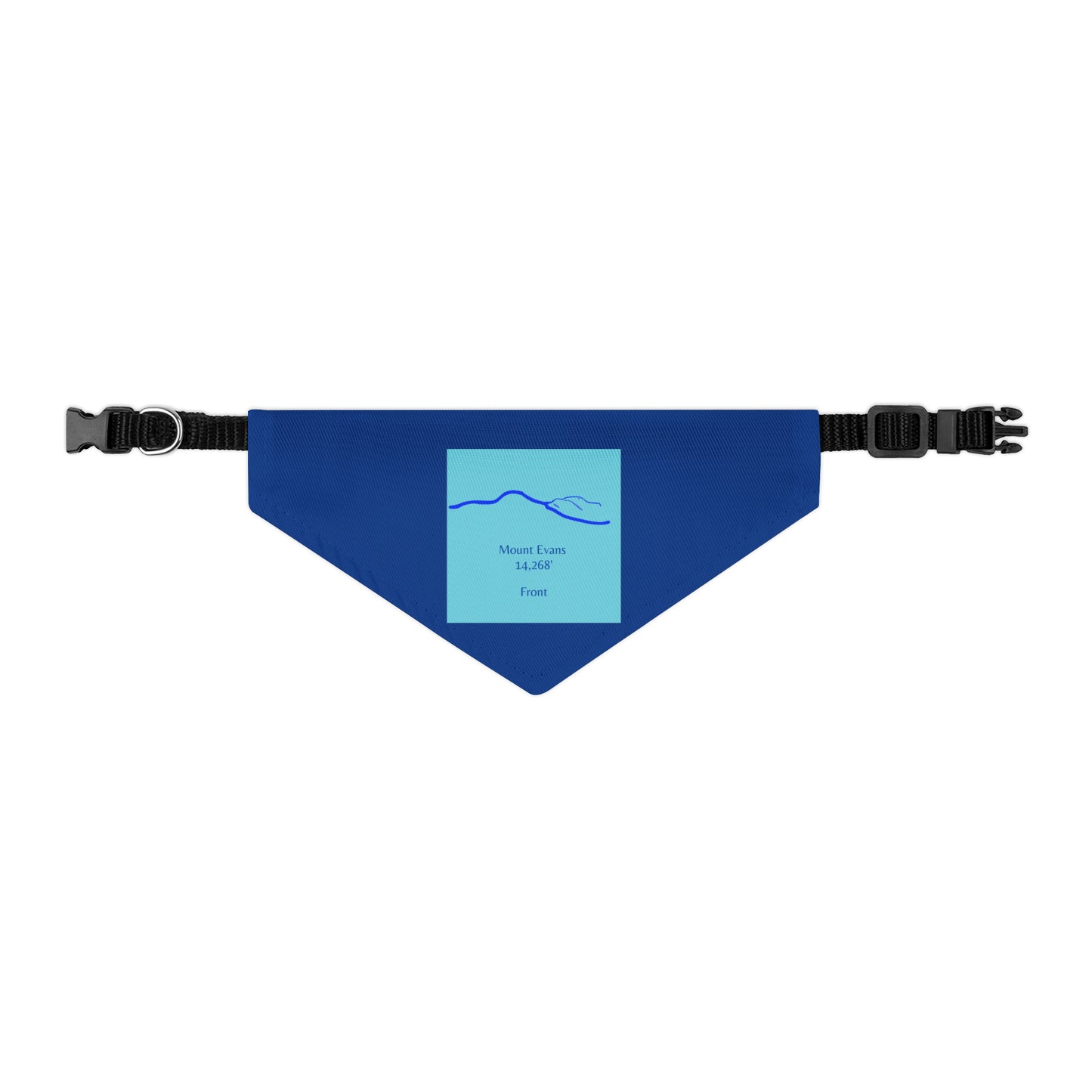 Mount Evans 14er Pet Bandana Collar