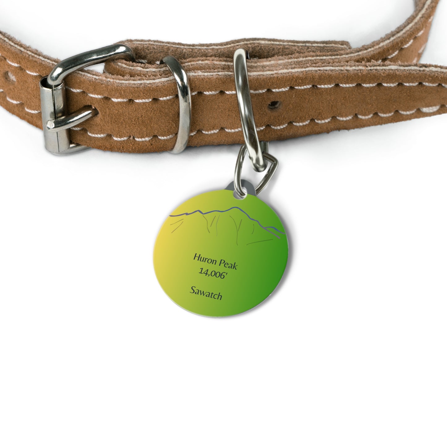 Huron Peak Pet Tag